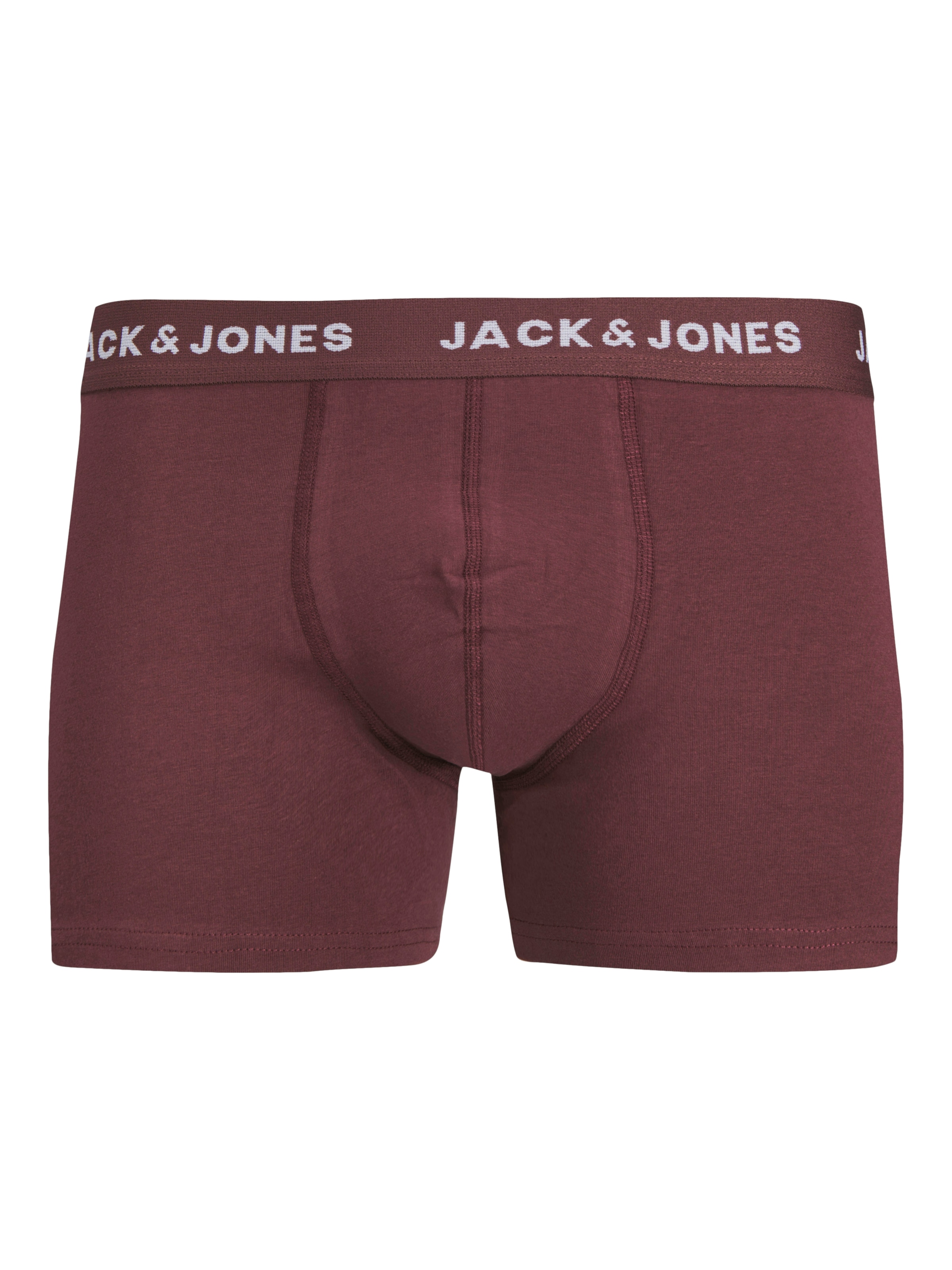 Jack & Jones Trunk »JACTEO – Elastische Boxershorts mit Stretch und Bund« Packung, 5 Stk. bedruckt, modisch, regular fit, Jersey