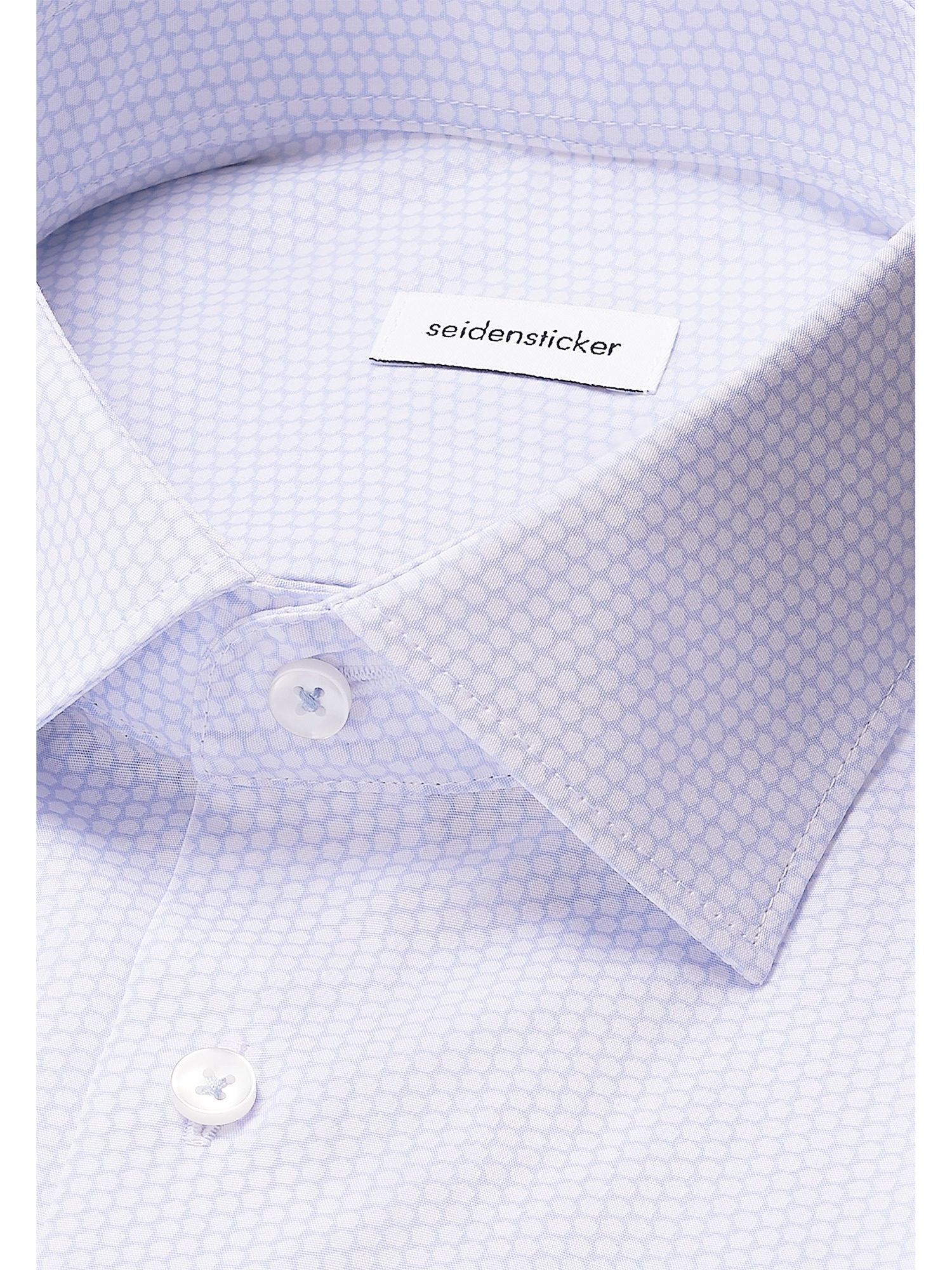 seidensticker Businesshemd »Schwarze Rose«, Slim 1/1 Kentkragen Druck