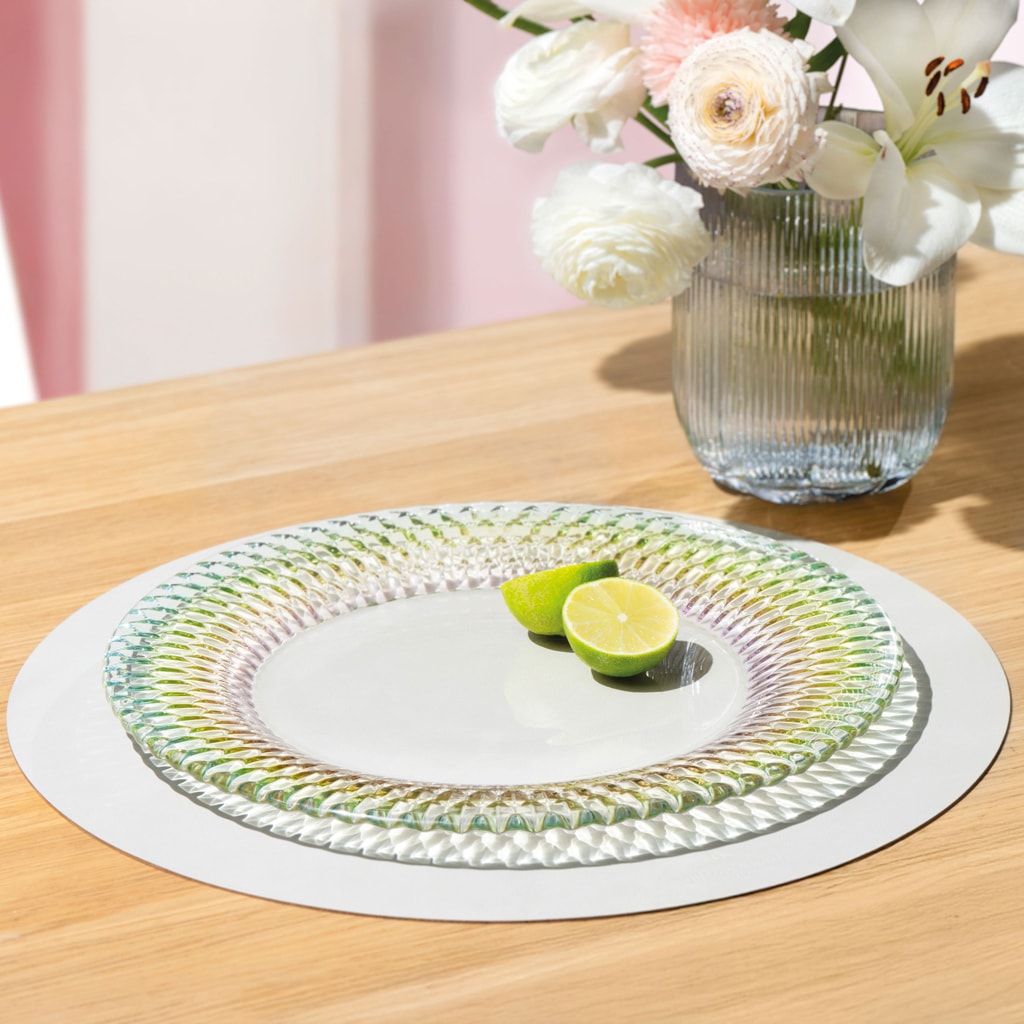 Villeroy & Boch Speiseteller »Platzteller Boston Pearl ø 32 cm bunt« Spülmaschinenfest
