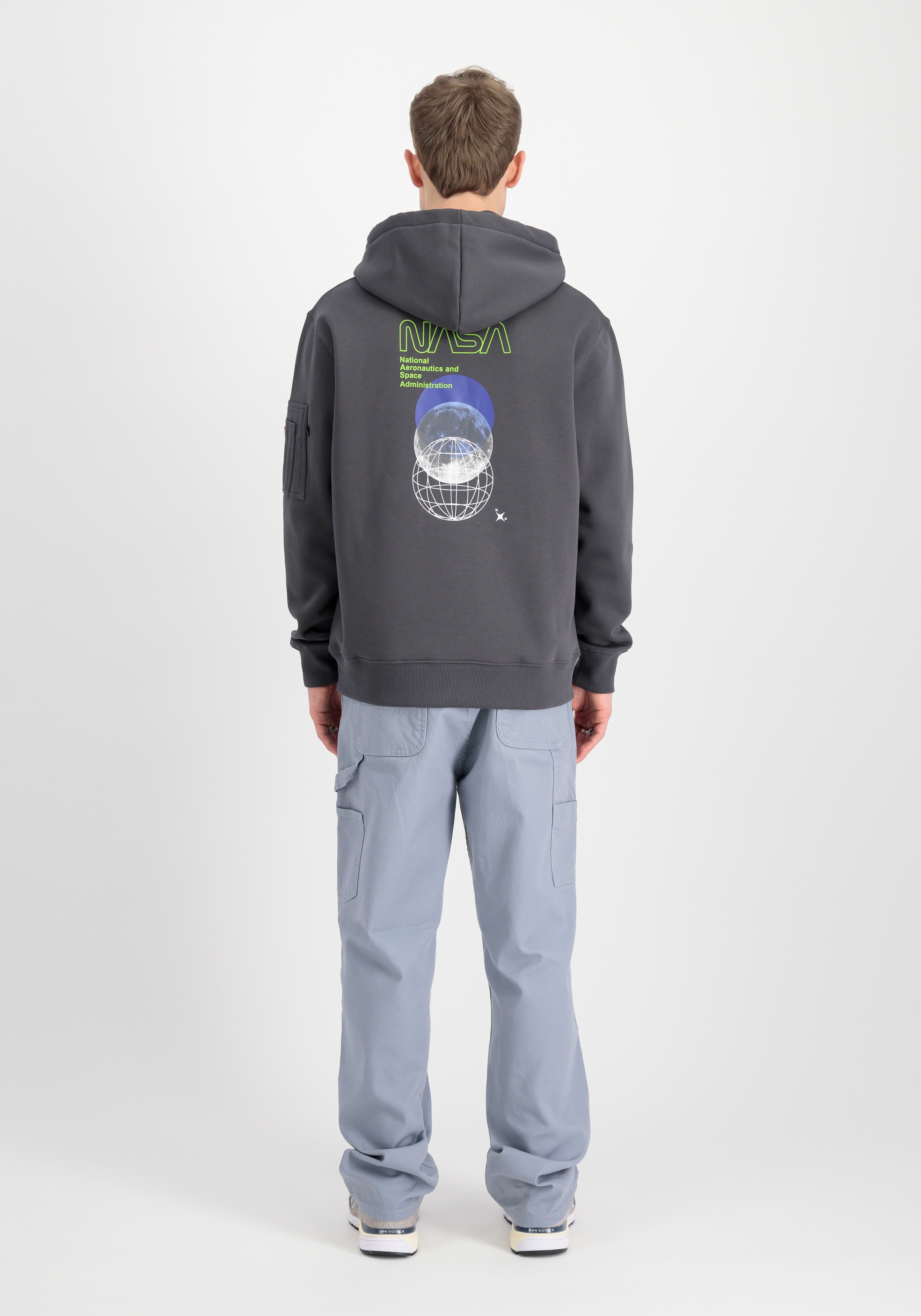 Alpha Industries Hoodie »Alpha Industries Men - Hoodies NASA Orbit Hoodie«