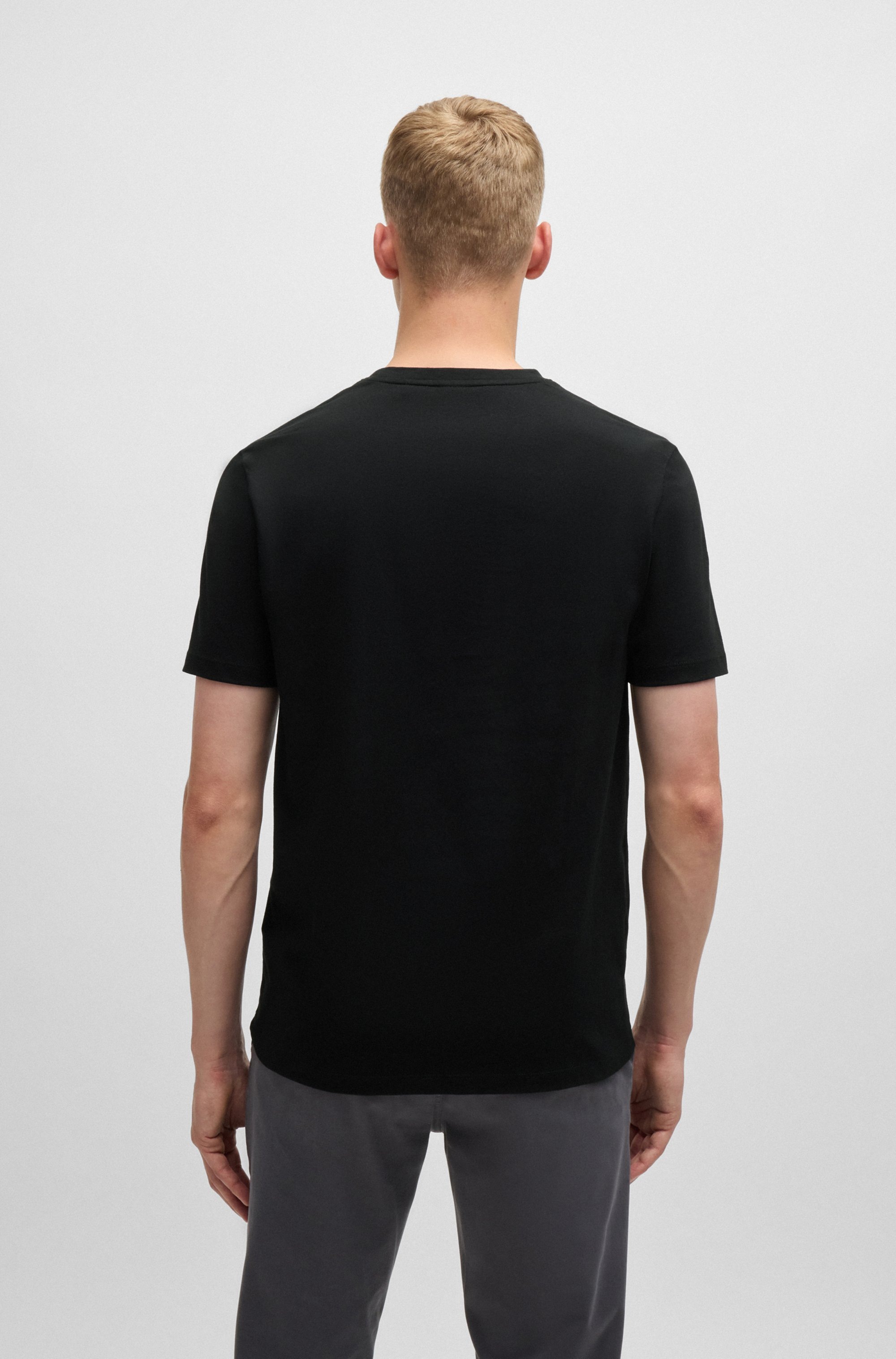 BOSS ORANGE T-Shirt »Tales«, mit BOSS Stickerei auf der Brust