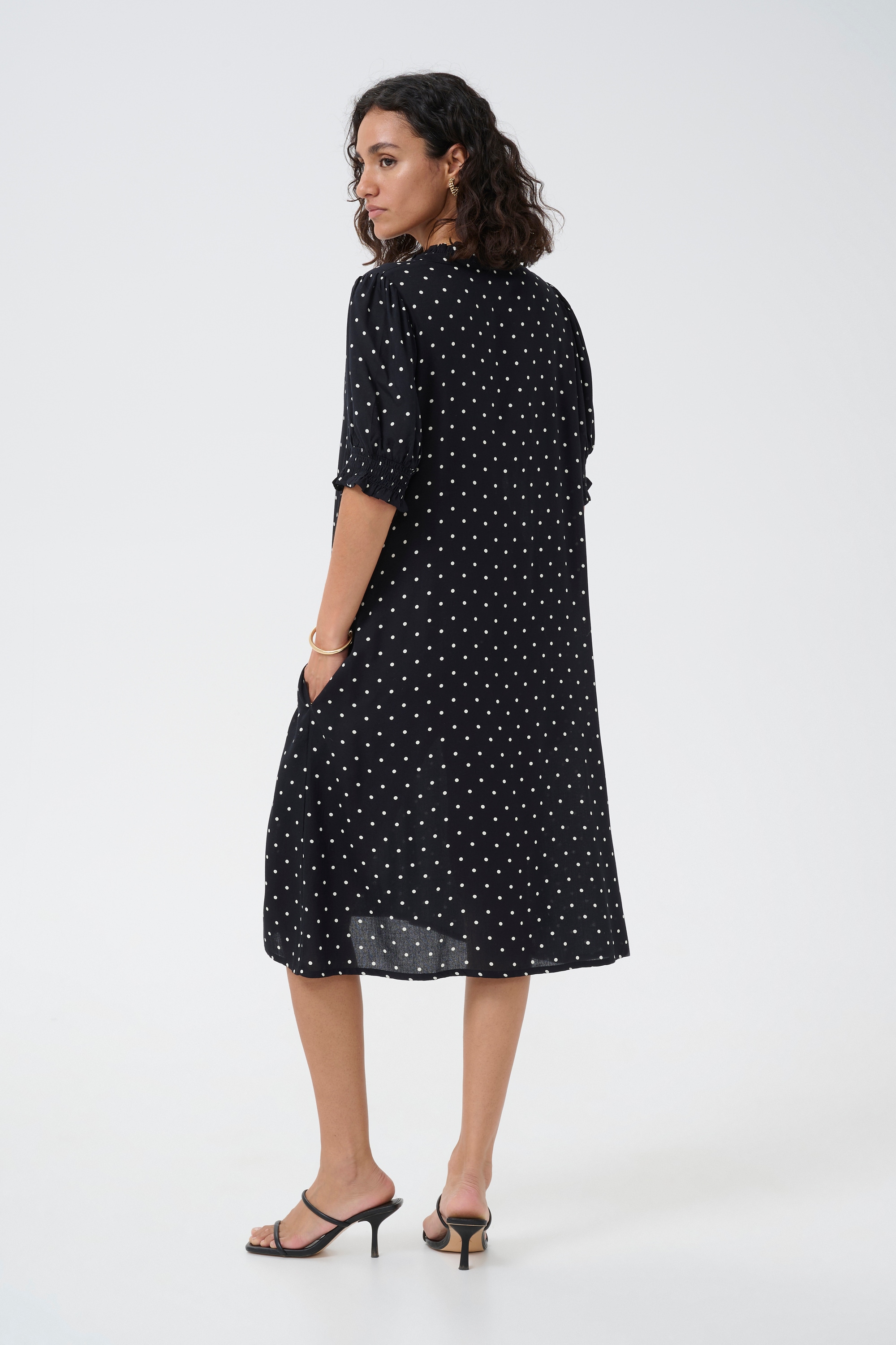 KAFFE Midikleid »Kleid KAbeathe«