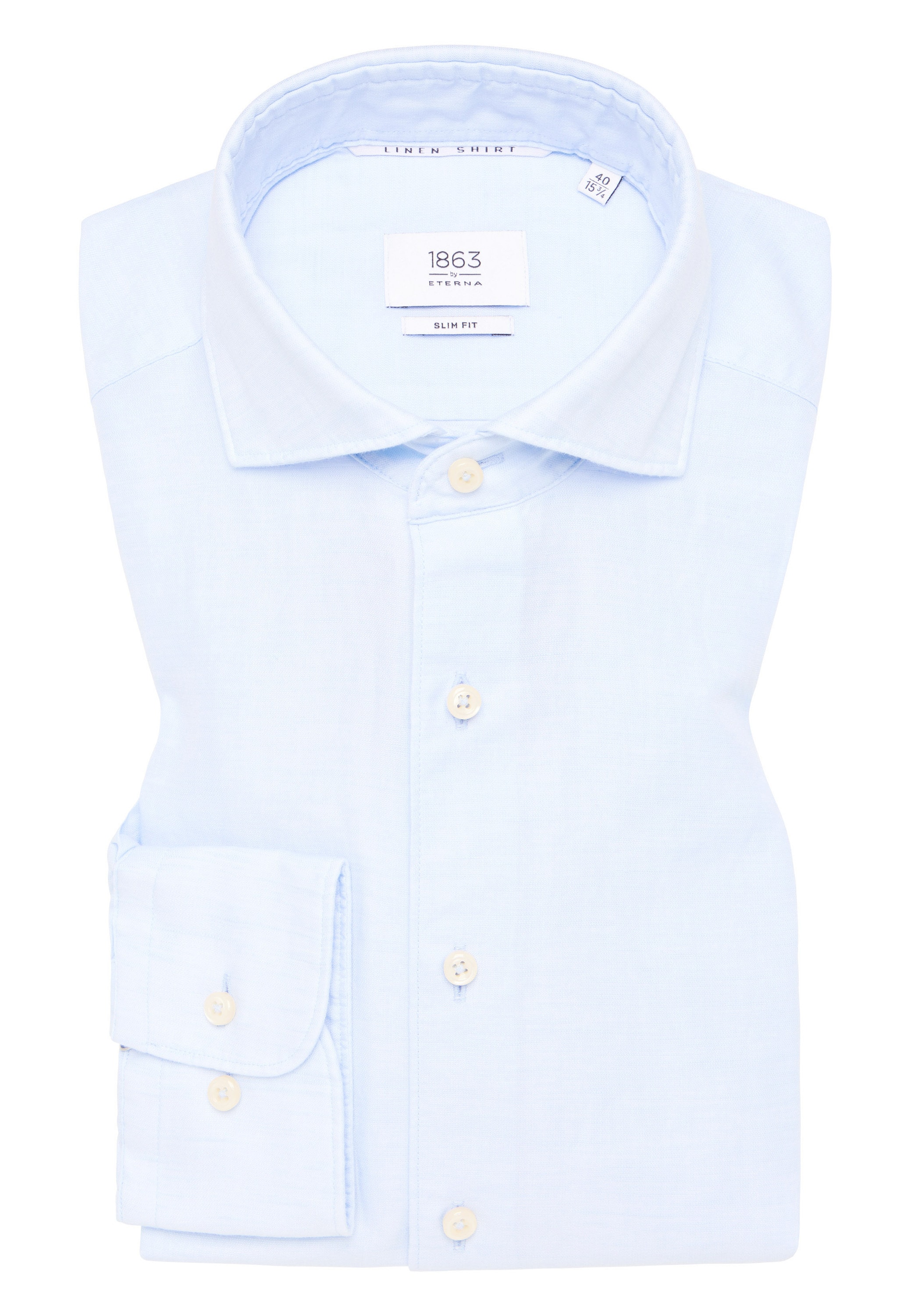 Eterna Langarmhemd »SLIM FIT«, EASY IRON (bügelleicht)