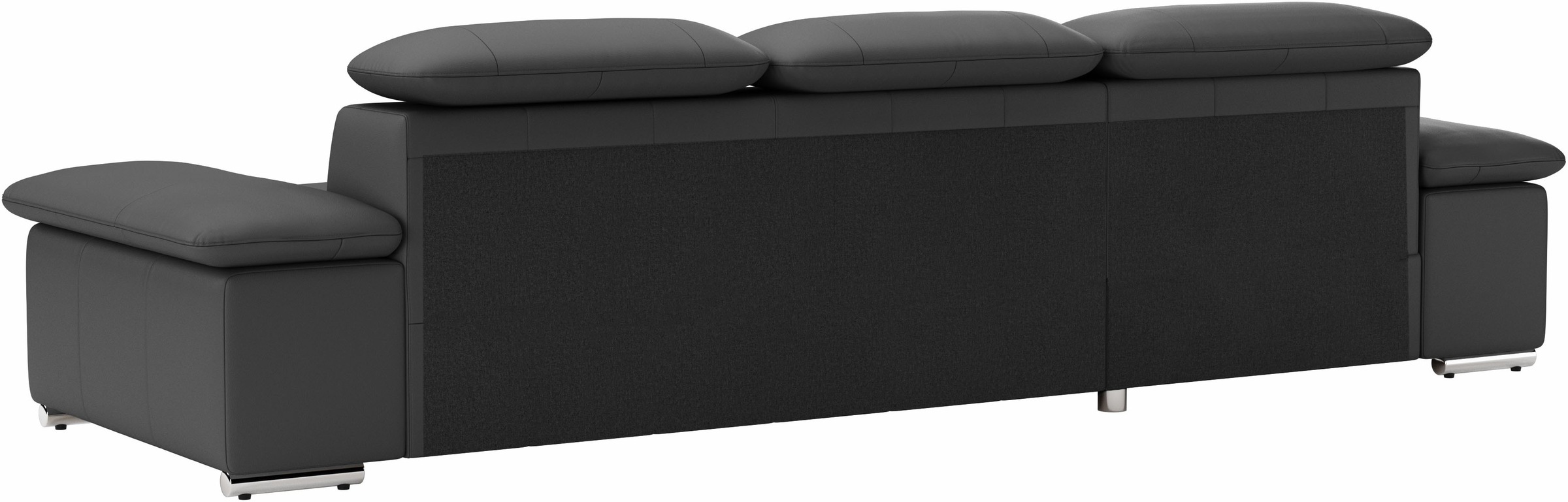 sit&more Ecksofa »Valantine L-Form, B: 286 cm«, mit Arm- & Kopfteilverstellung, optional mit Bettfunktion