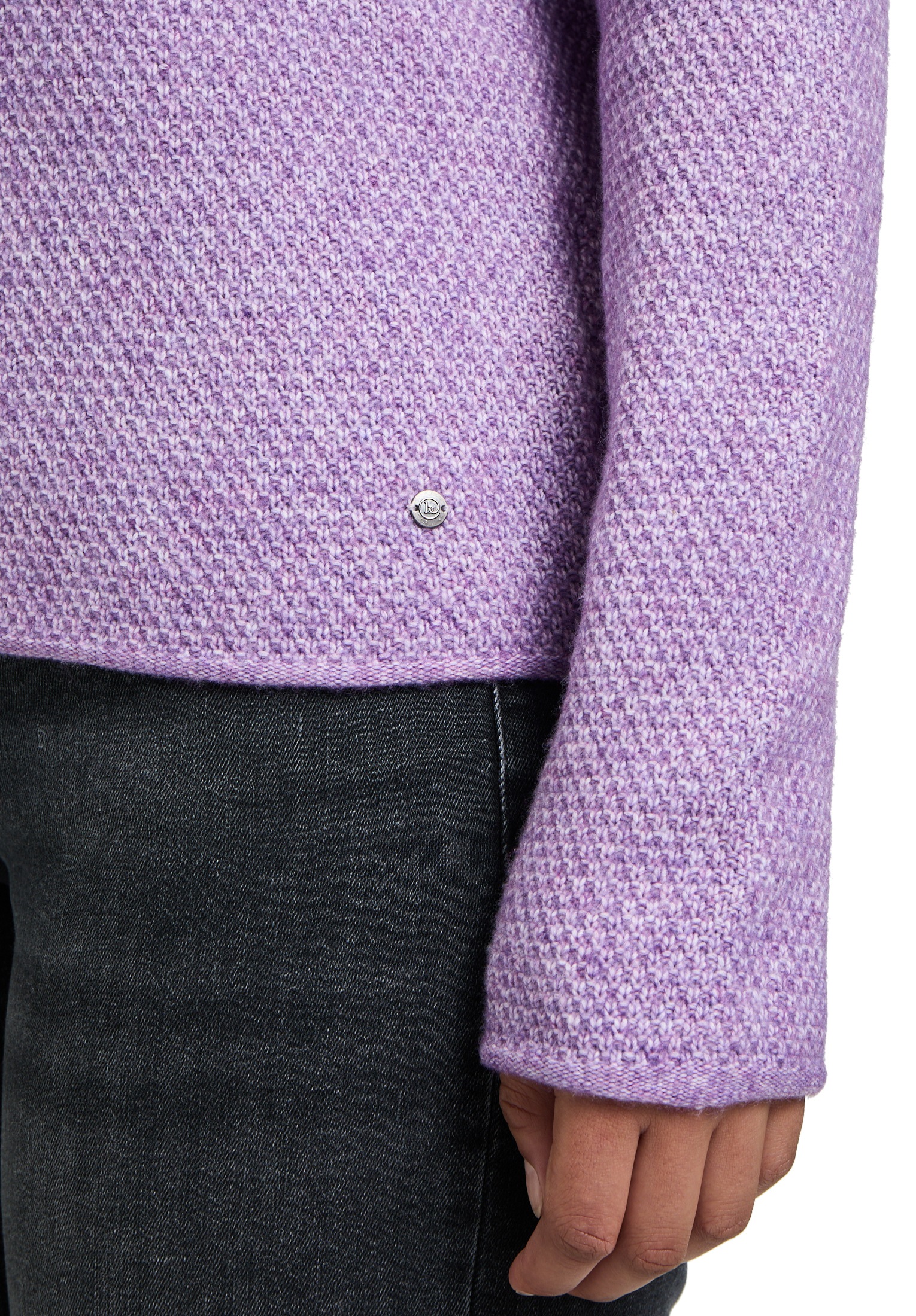 Betty&Co Strickpullover »Strickpullover mit Rundhalsausschnitt«