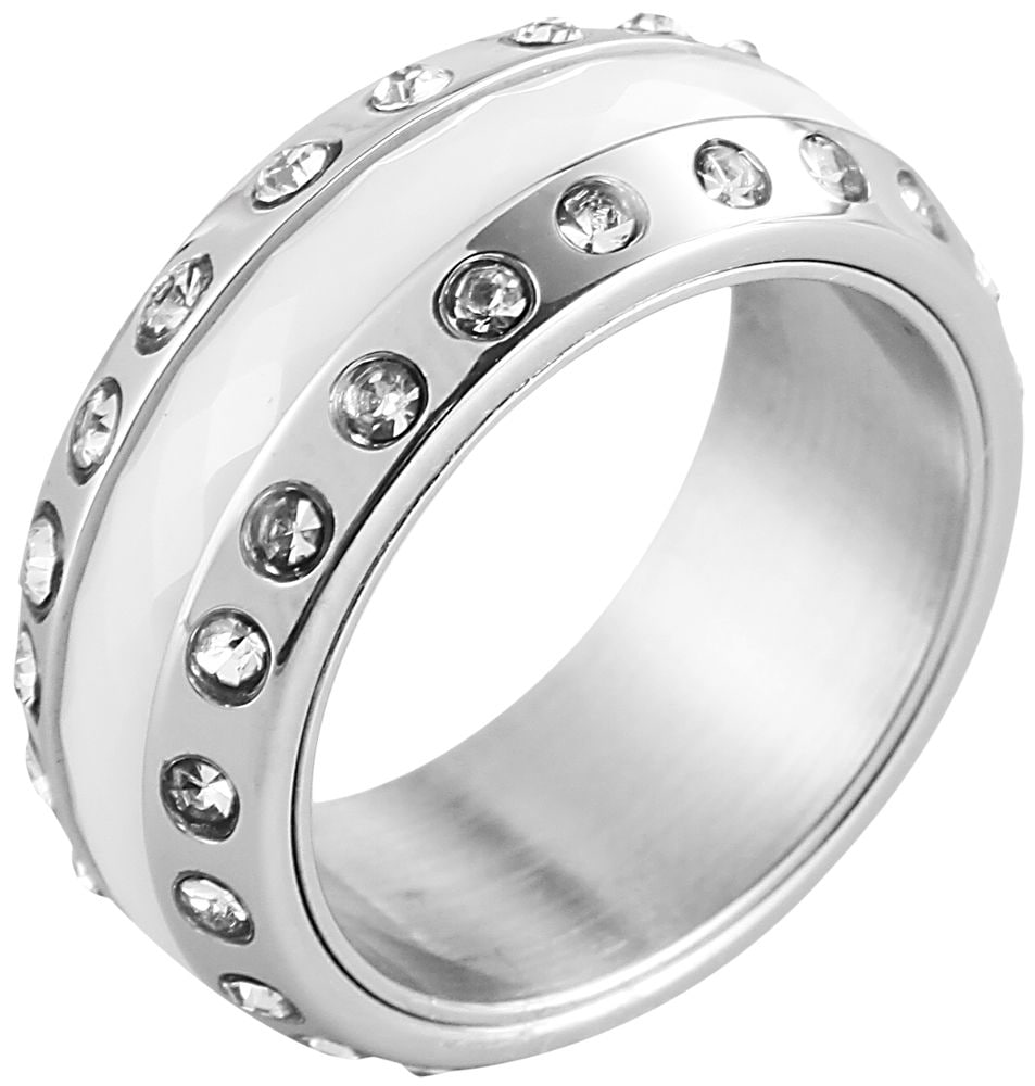 Adelia´s Fingerring »Damen Ring aus Edelstahl«