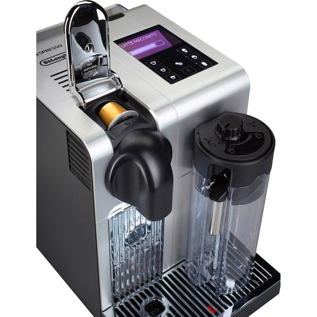 Nespresso Kapselmaschine »Lattissima Pro EN 750.MB von DeLonghi, Silver«, inkl. Willkommenspaket mit 14 Kapseln