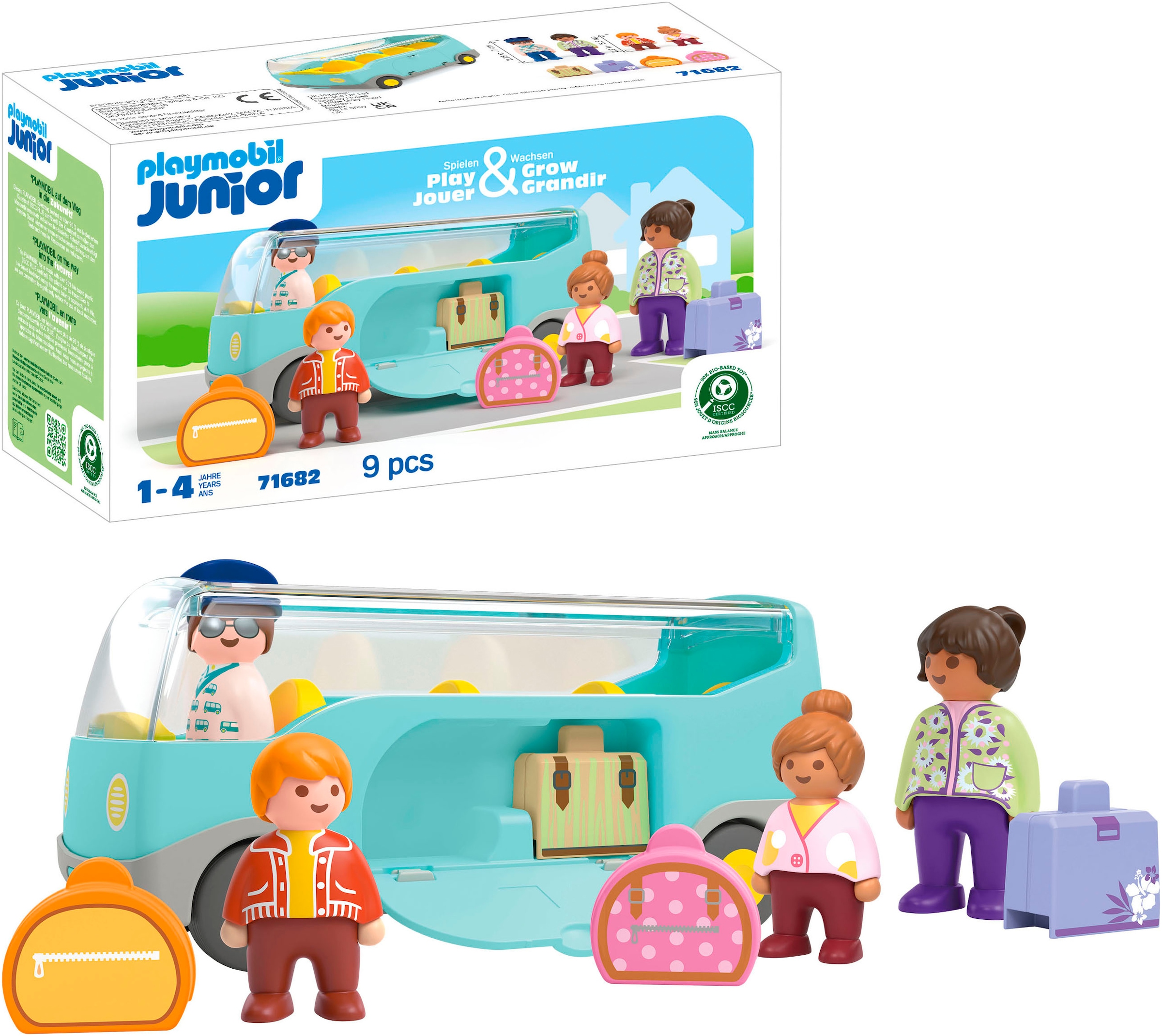 Playmobil® Konstruktions-Spielset »Reisebus (71682), JUNIOR« Made in Europe