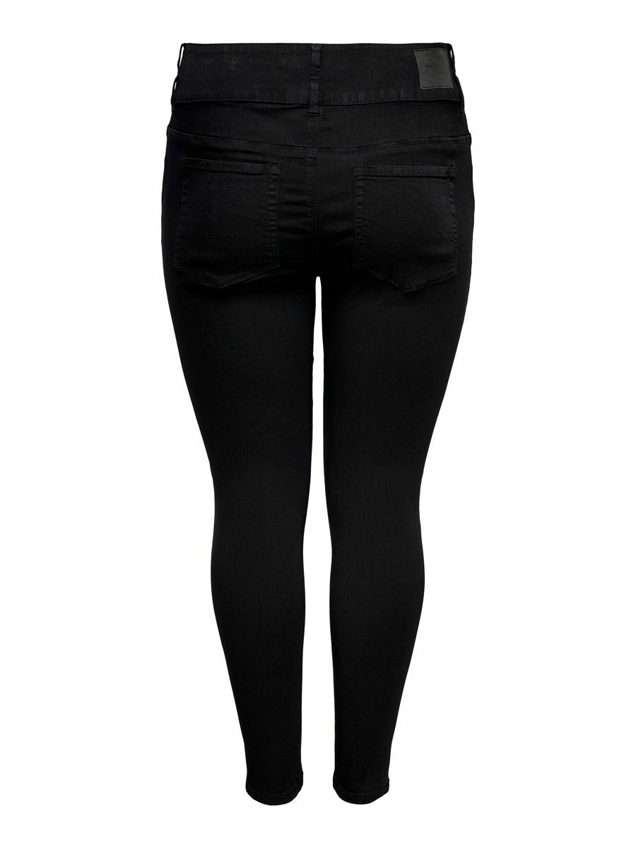 ONLY CARMAKOMA Skinny-fit-Jeans »CARANNA LIFE HW SK ANK JEANS BLACK NOOS«