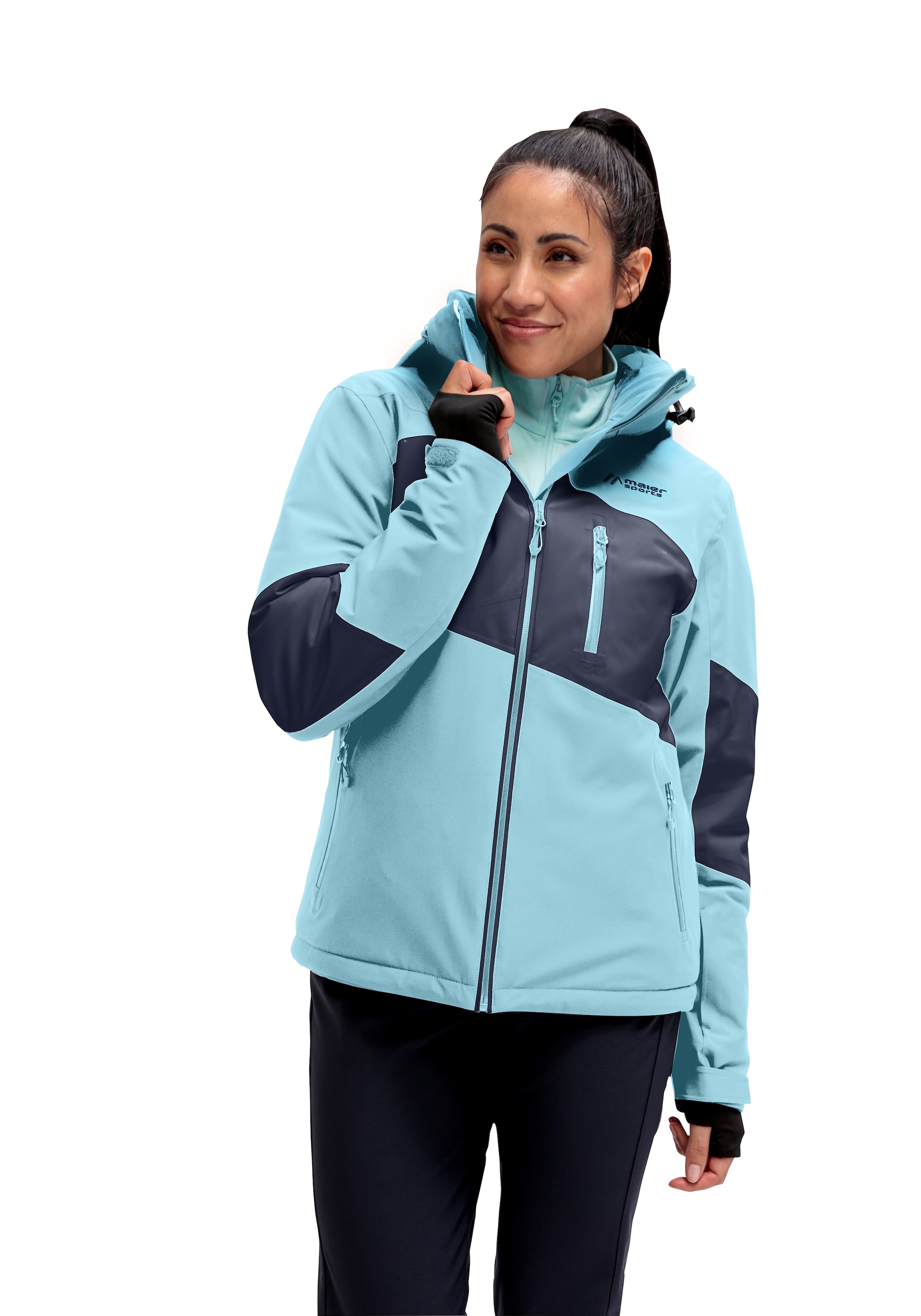 Maier Sports Skijacke »Amiata W« Damen Winterjacke wasserdicht u. atmungsaktiv