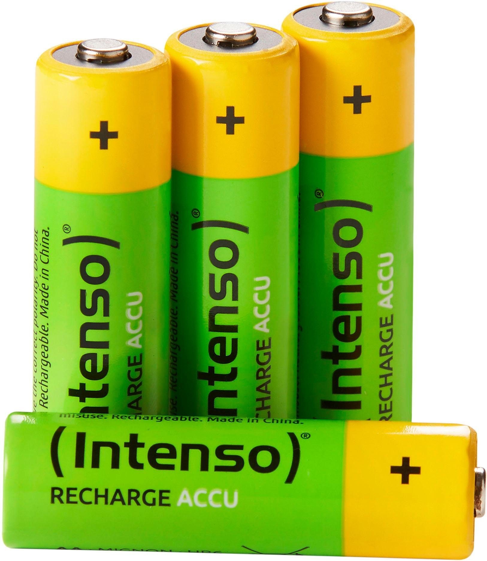 »Rechargeable Eco AA HR6 2700mAh« Akku AA 2700 mAh (4 Stück)