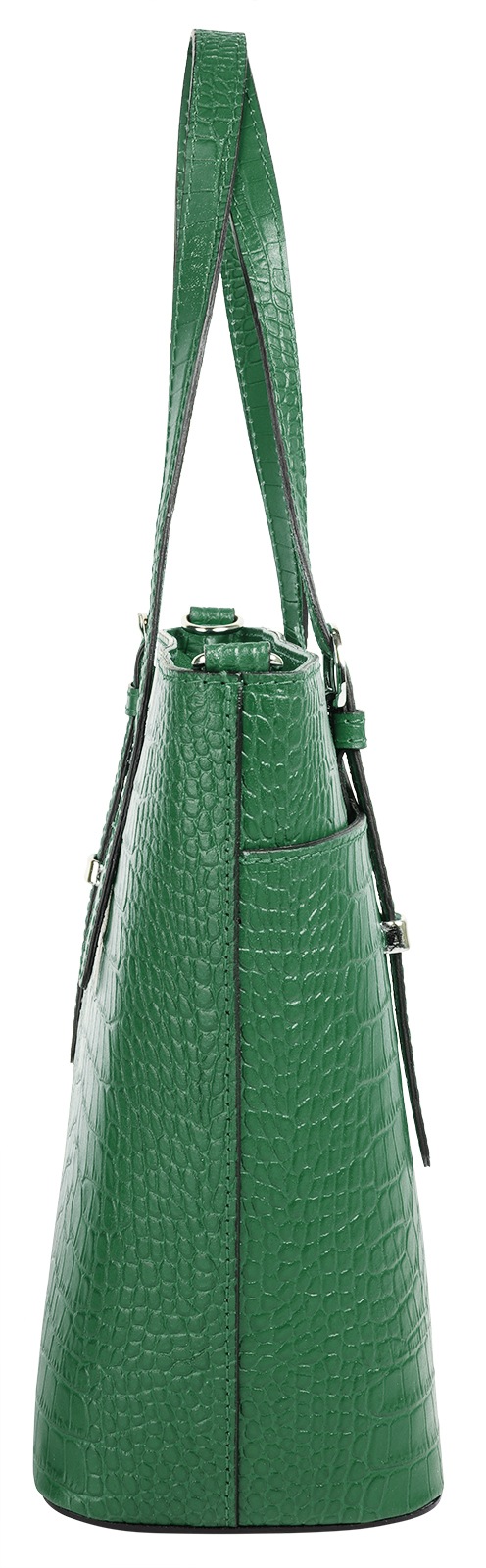 Cluty Henkeltasche echt Leder, Made in Italy