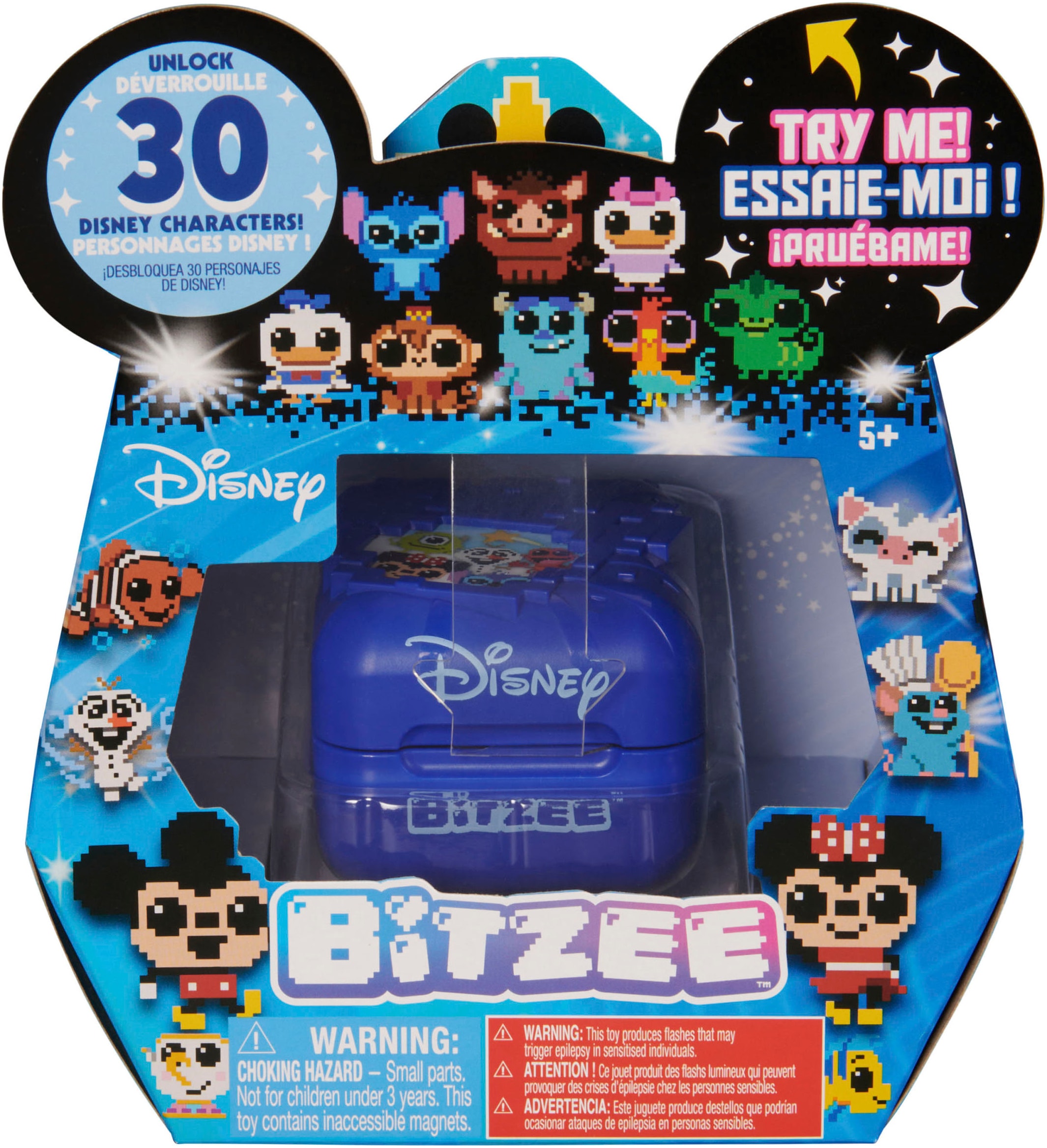 Spin Master Spielfigur »Disney Bitzee - Digitales Interaktives Haustier, blau«