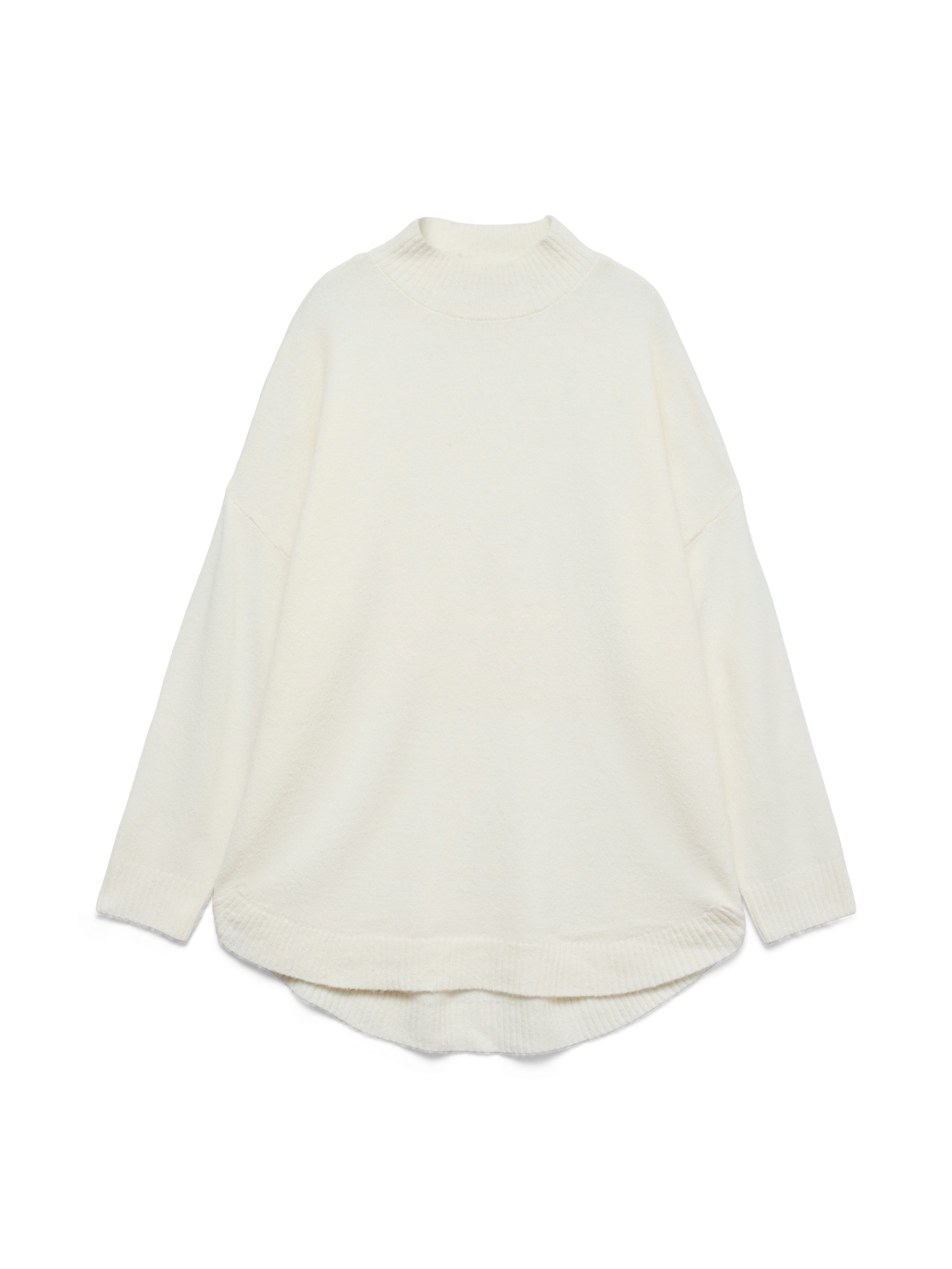 Vero Moda Strickpullover »VMPLAZA LS HIGHNECK LONG PULLOVER GA BOO«