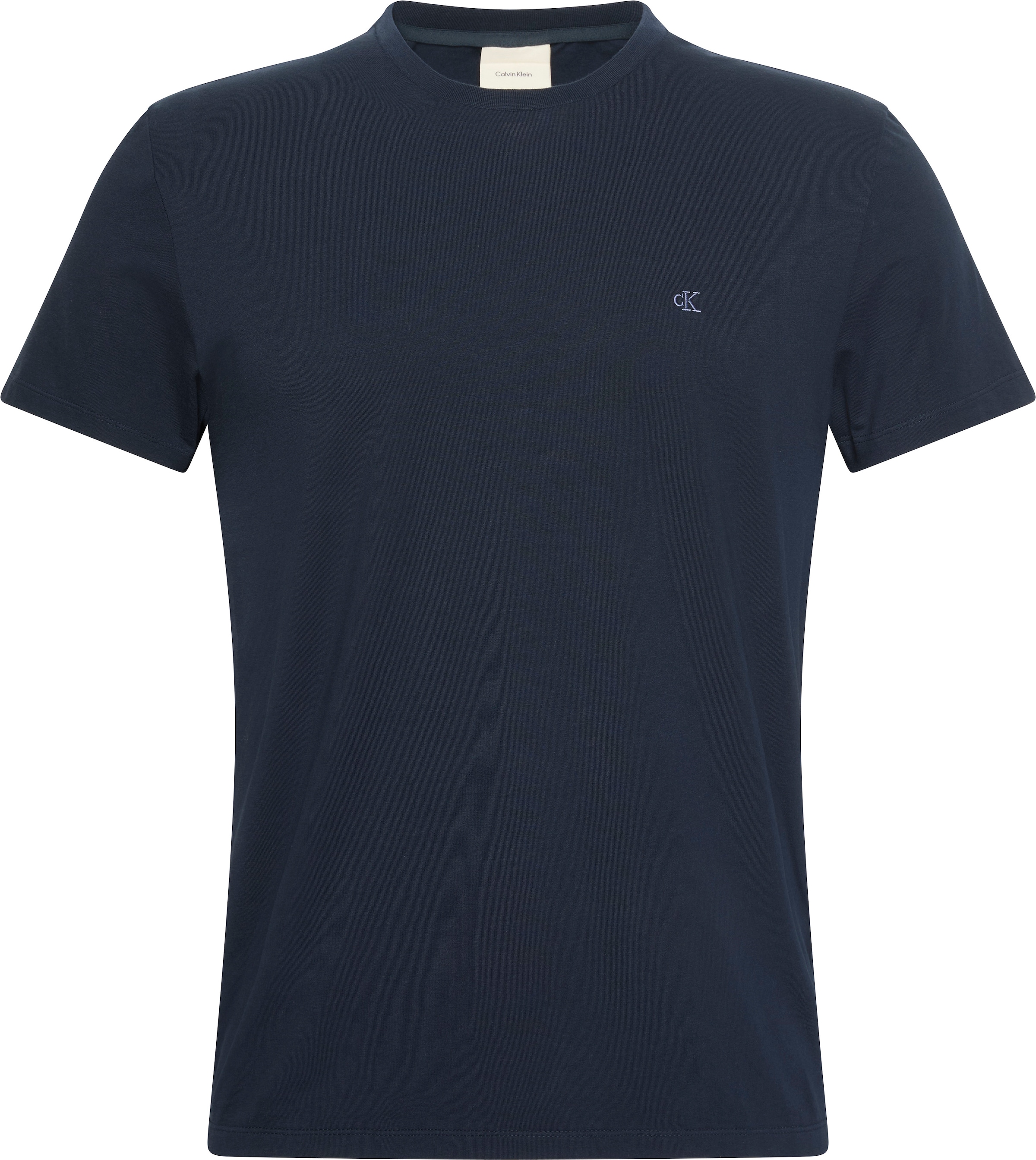 Calvin Klein T-Shirt »SS STRETCH COTTON SLIM TEE«, Mit Rundhalsausschnitt