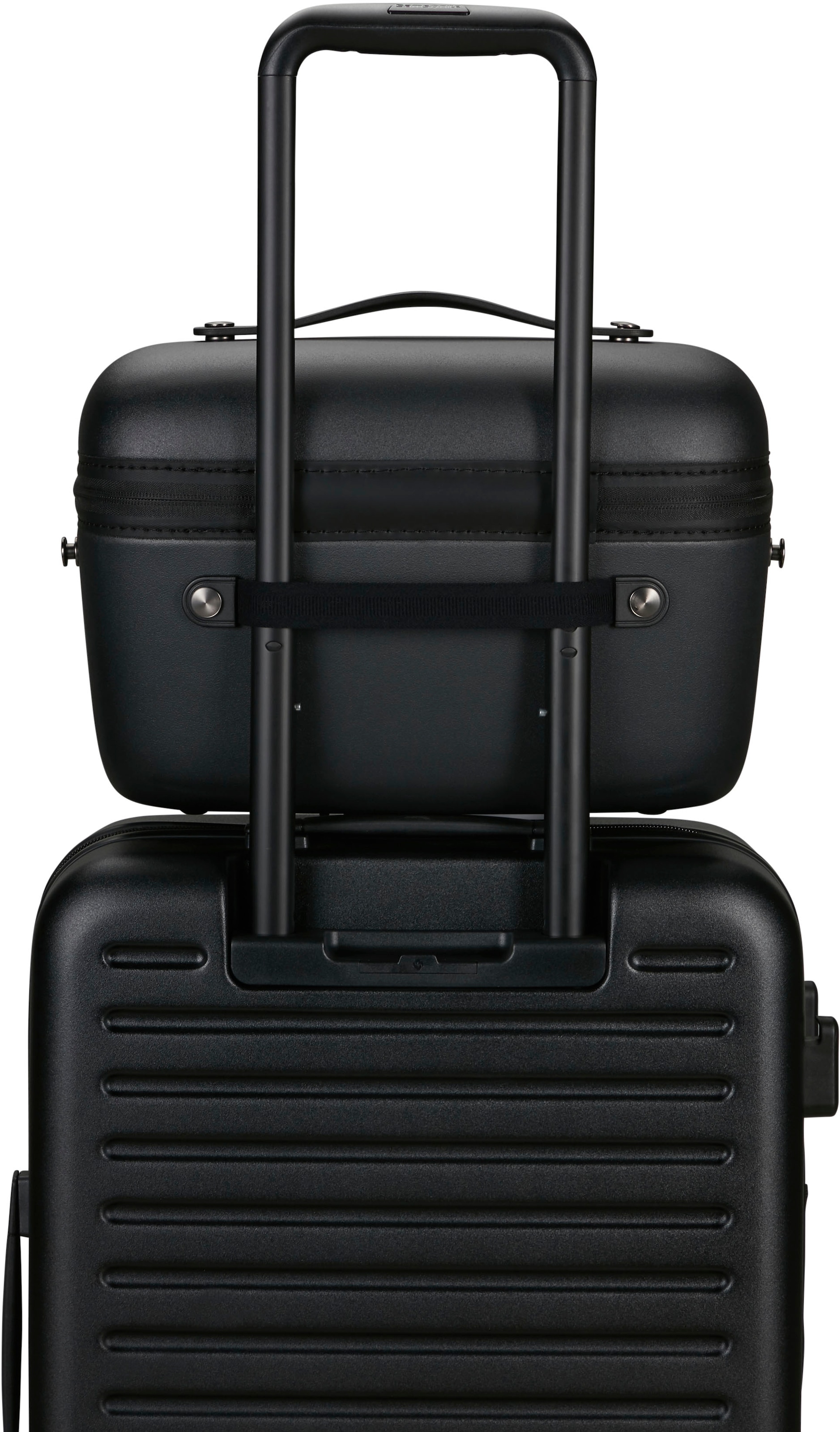 Samsonite Beautycase »STACKD Beauty Case, black, 25 cm«, Beauty-Bag Beautybox Schminketui Kosmetikbox