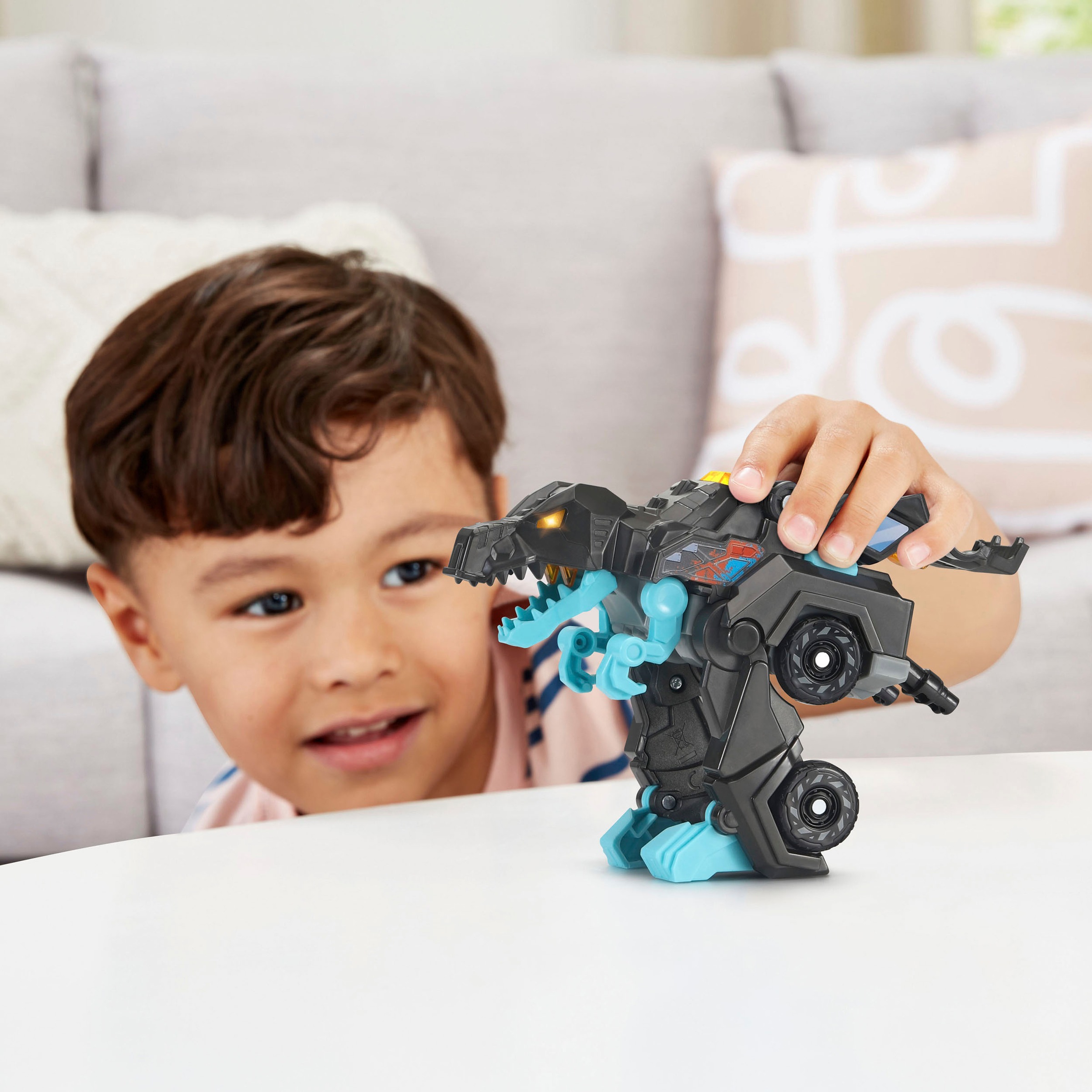 Vtech® Actionfigur »Switch & Go Dinos, OneClick-Mini-T-Rex«, mit Licht- und Soundeffekten