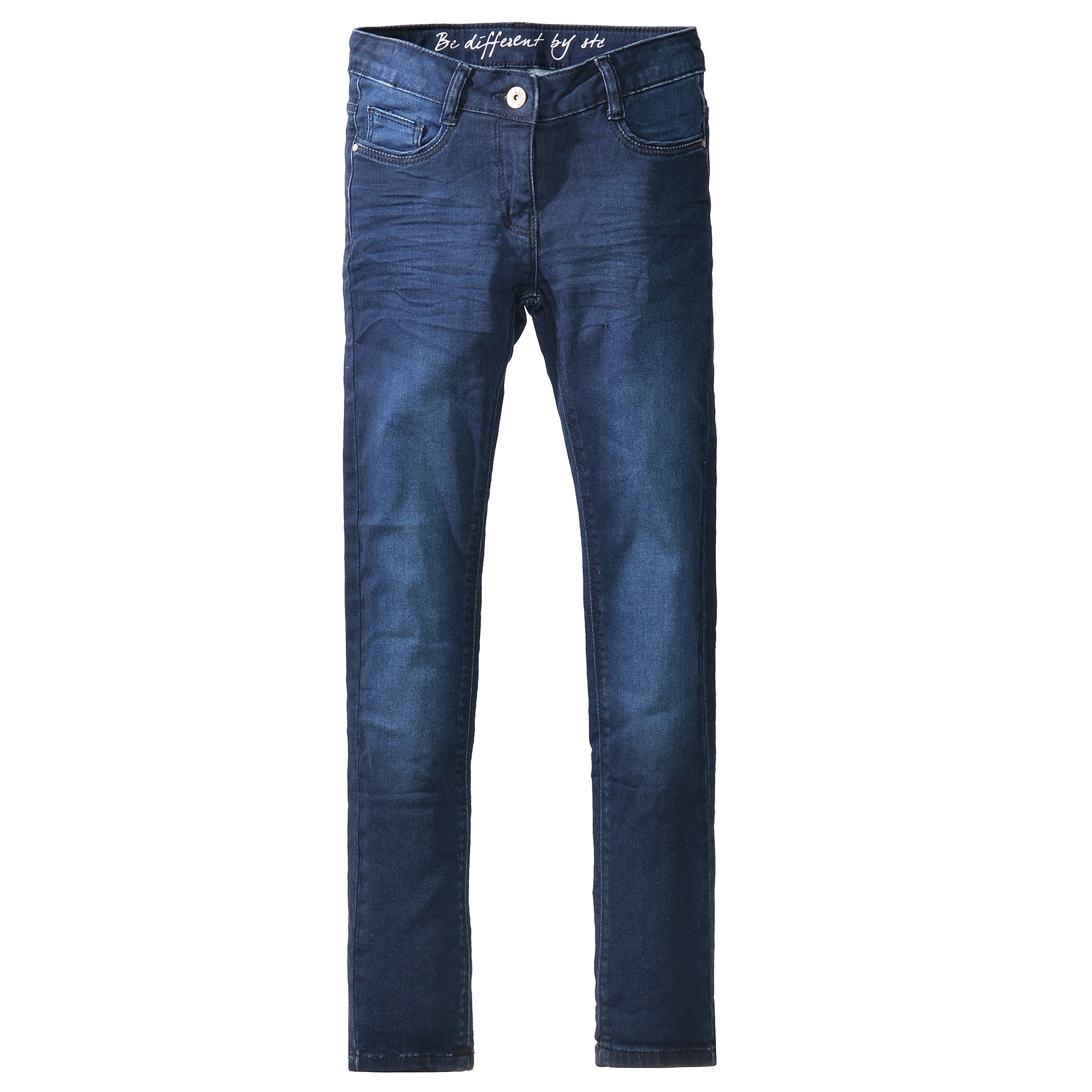 Staccato Mädchen 5-Pocket-Jeans Big Fit in blau, Größe 176