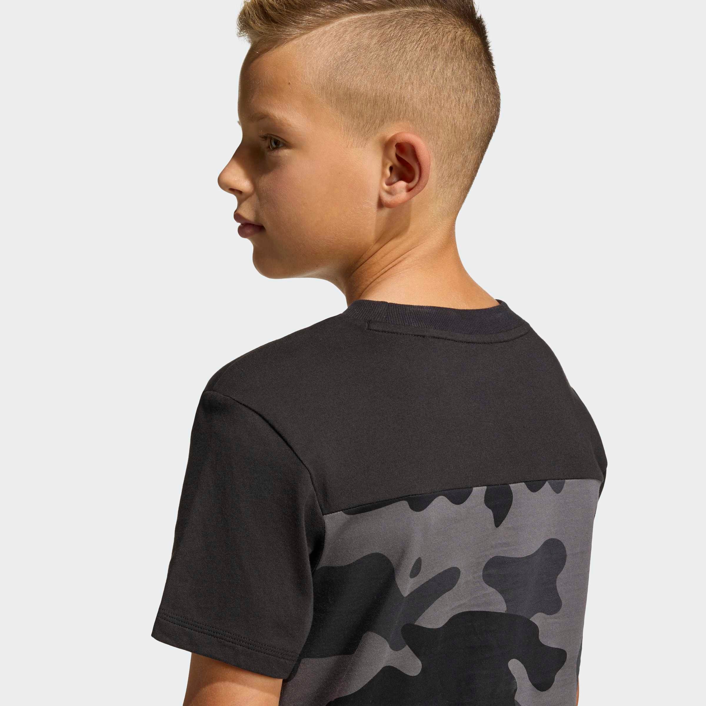 adidas Sportswear T-Shirt »SEASONAL ESSENTIALS CAMO BAUMWOLL- KIDS«