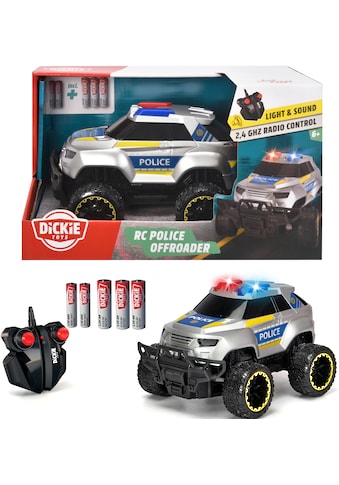 Dickie Toys RC-Monstertruck »Police Offroader RC; 2,4 GHz«, mit Licht und Sound kaufen