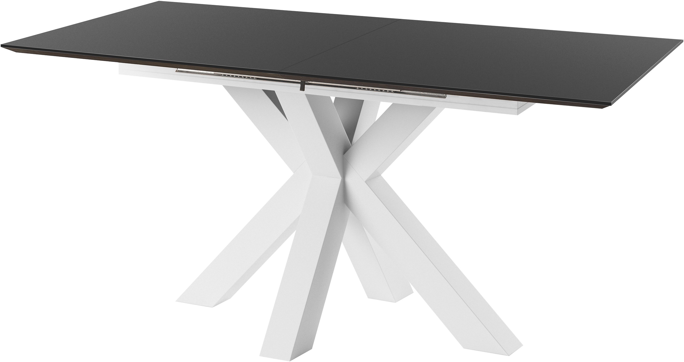 set one by Musterring Esstisch »New Atlanta« Platte rechteckig mit schweizer Kante, ausziehbar, Stern-Gestell