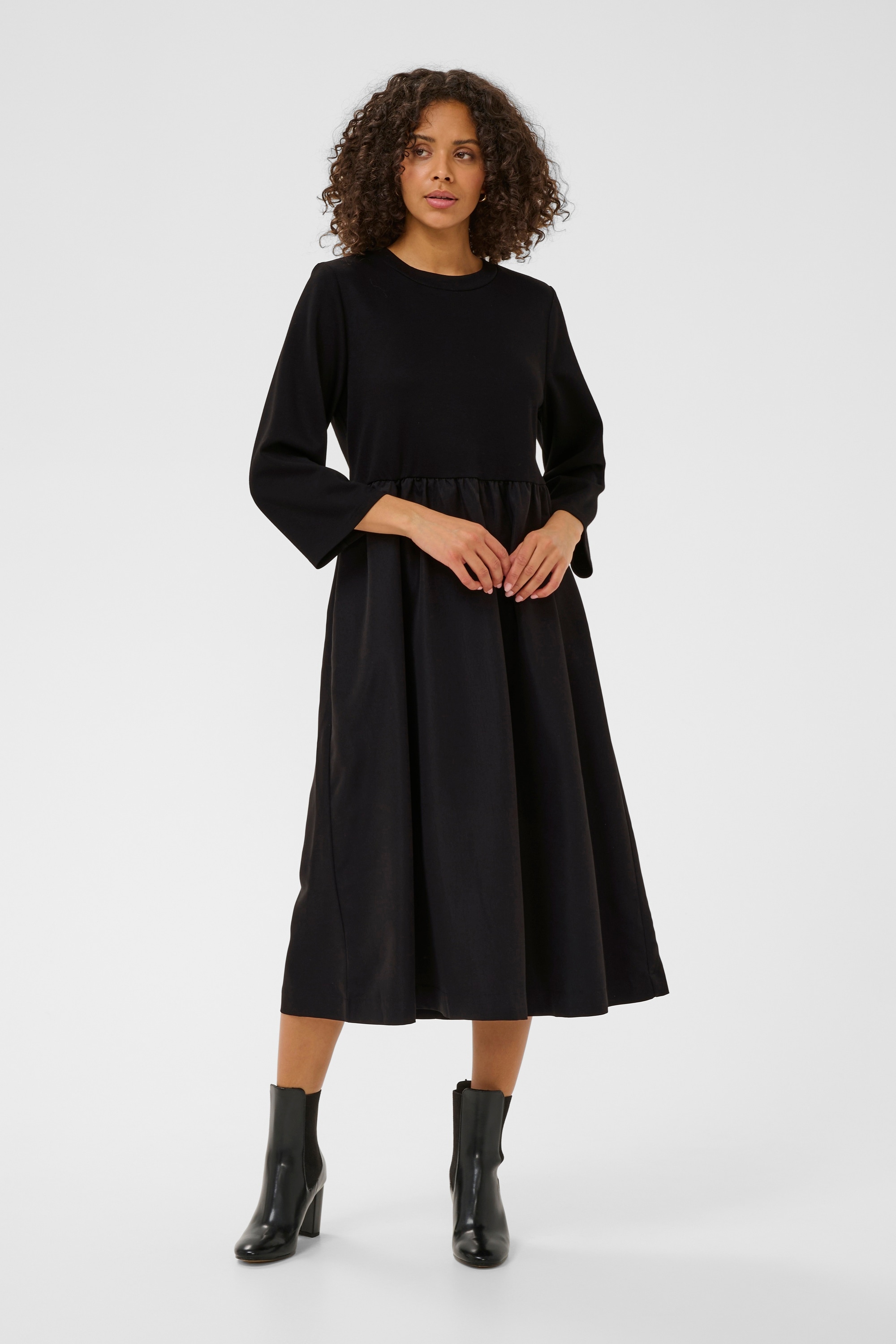 KAFFE Midikleid »Kleid KArosa«