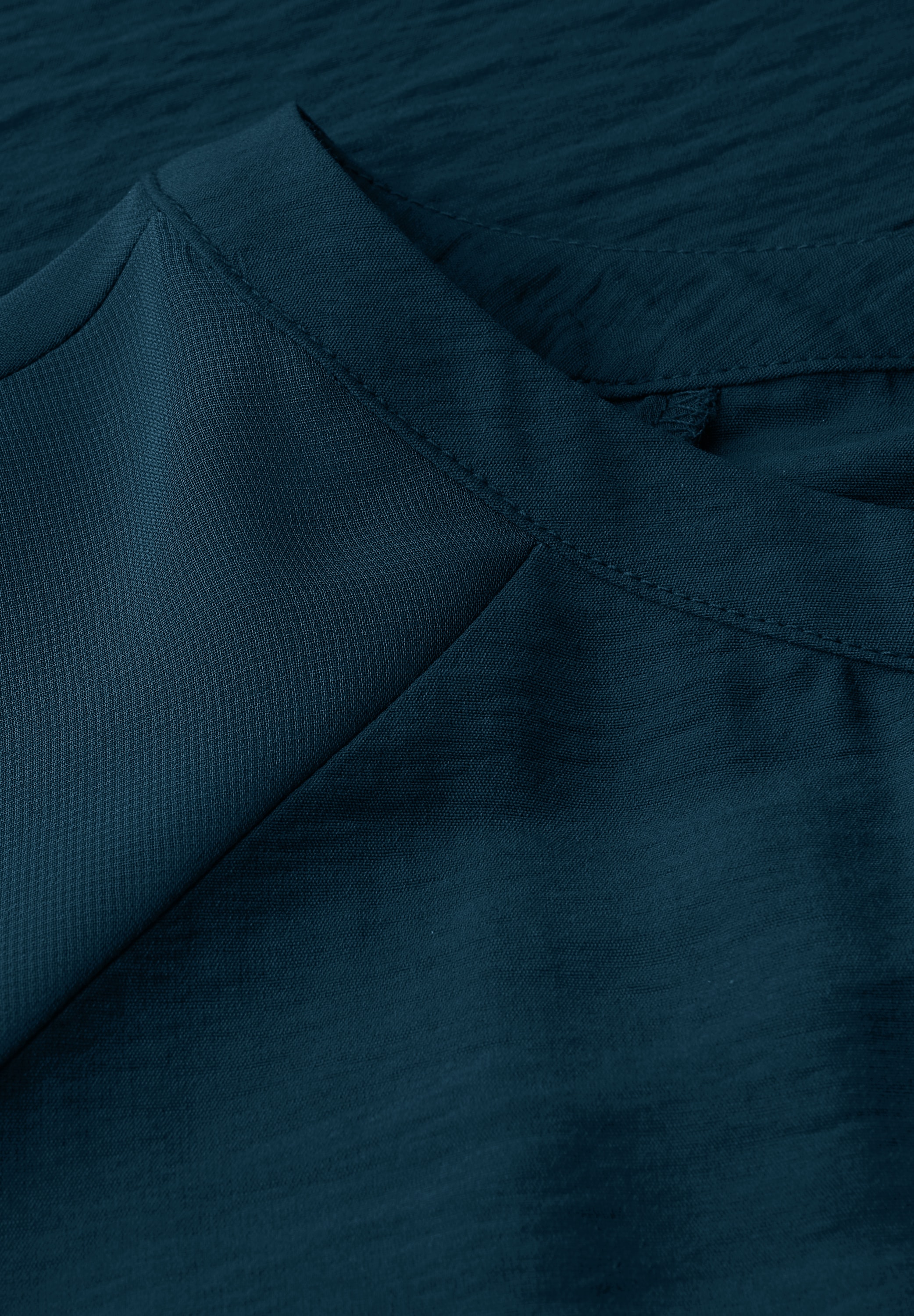 STREET ONE Shirtkleid, mit Mesh-Details