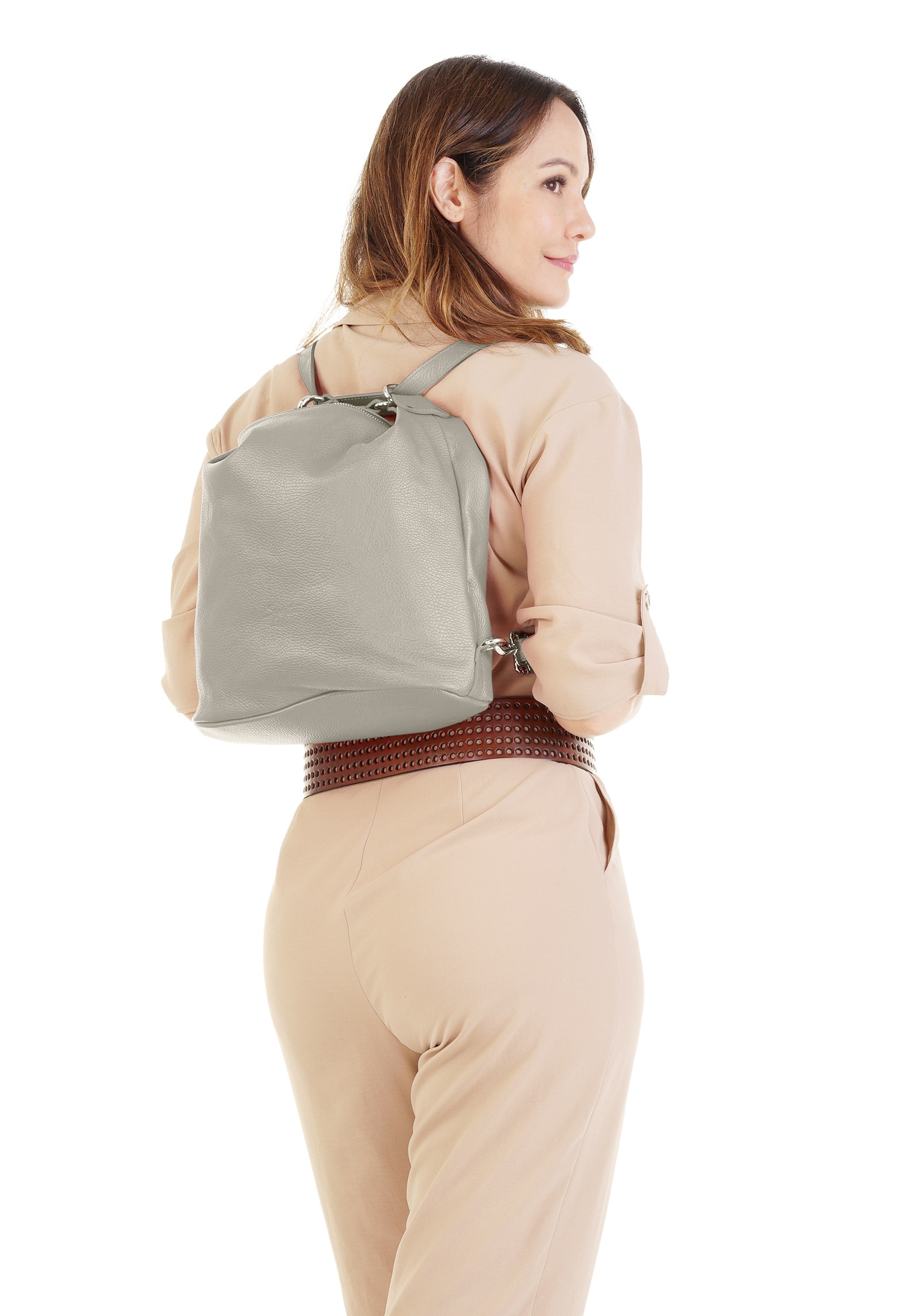 Samantha Look Shopper, echt Leder, Made in Italy