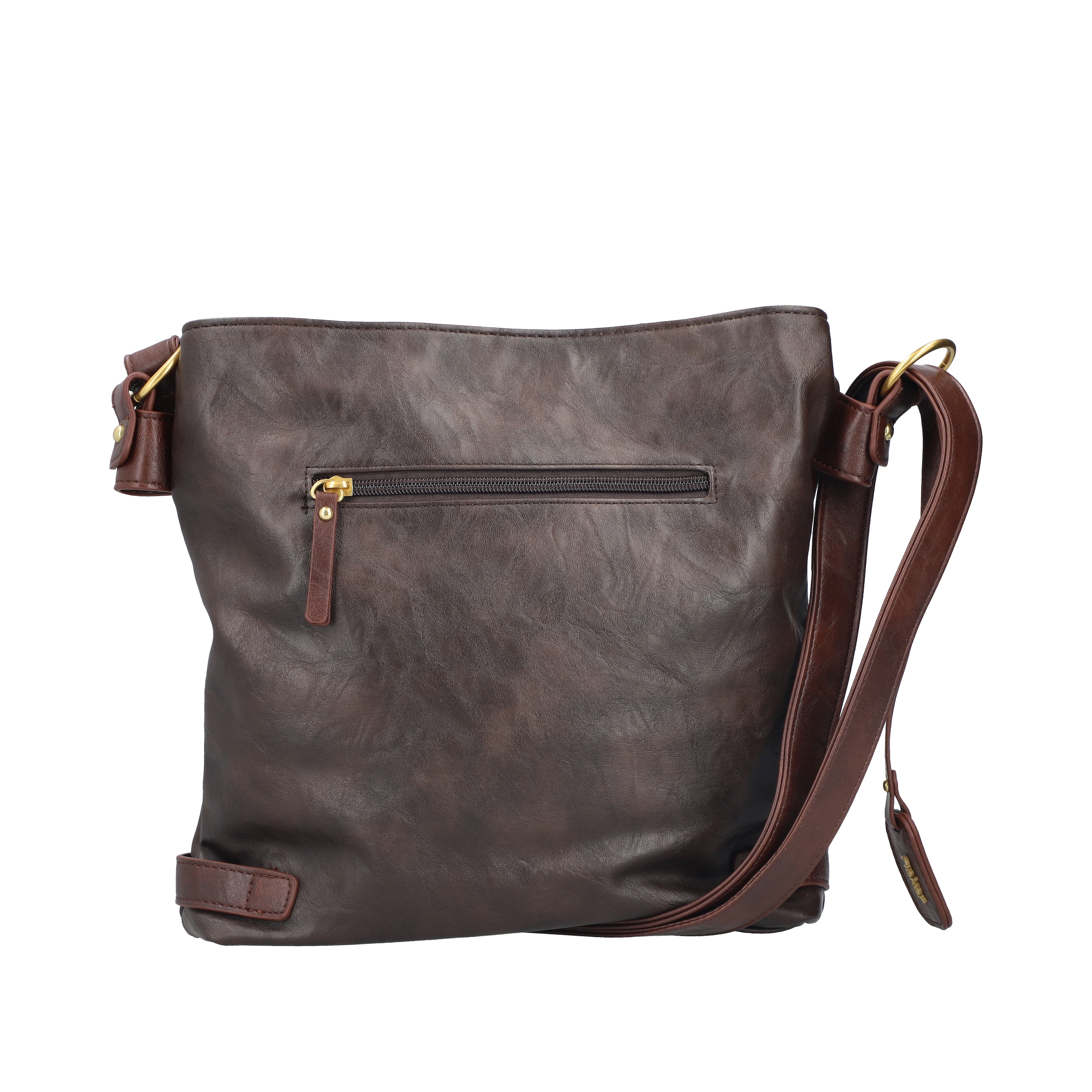 Rieker Umhängetasche Schultertasche, Damen-Tasche mit praktischem Reißverschluss-Rückfach