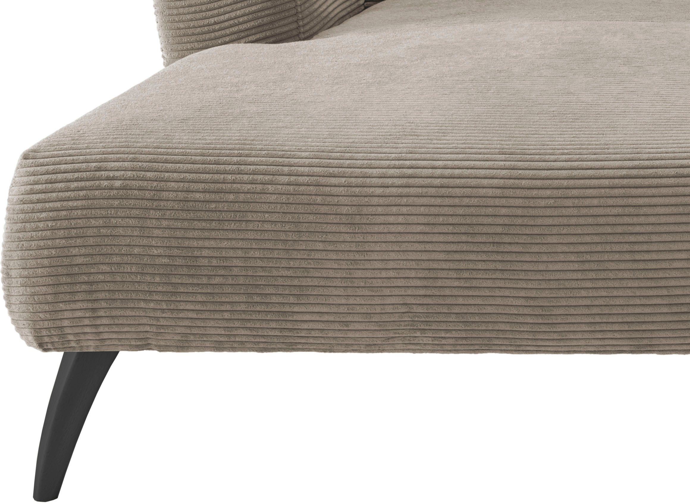 INOSIGN Ecksofa »Colori L-Form«, Holzfußfarbe wählbar, inkl. 4x Zierkissen