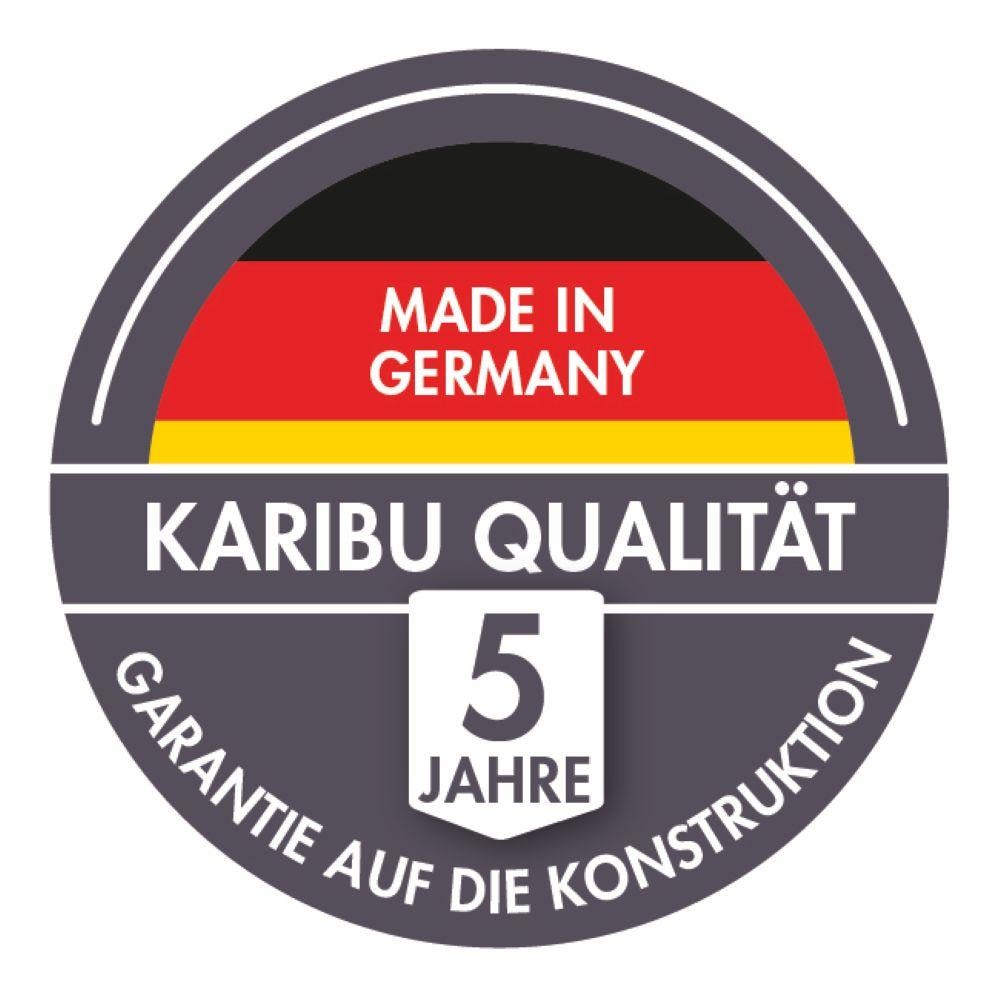 Karibu Gartenhaus »Multifunktionshaus 1 Pultdach« naturbelassen oder terragrau, Made in Germany