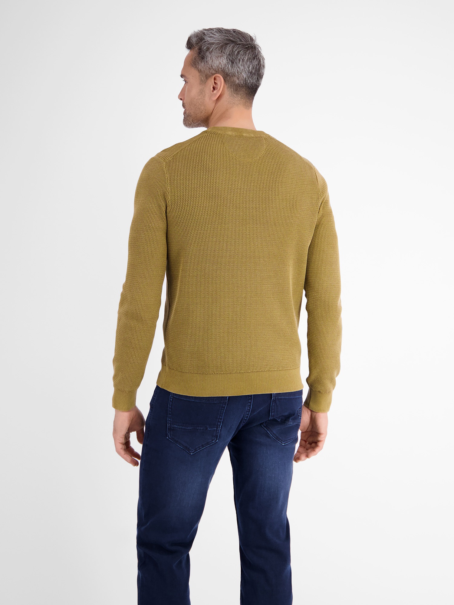 LERROS Strickpullover »LERROS Strickpullover, O-Neck«