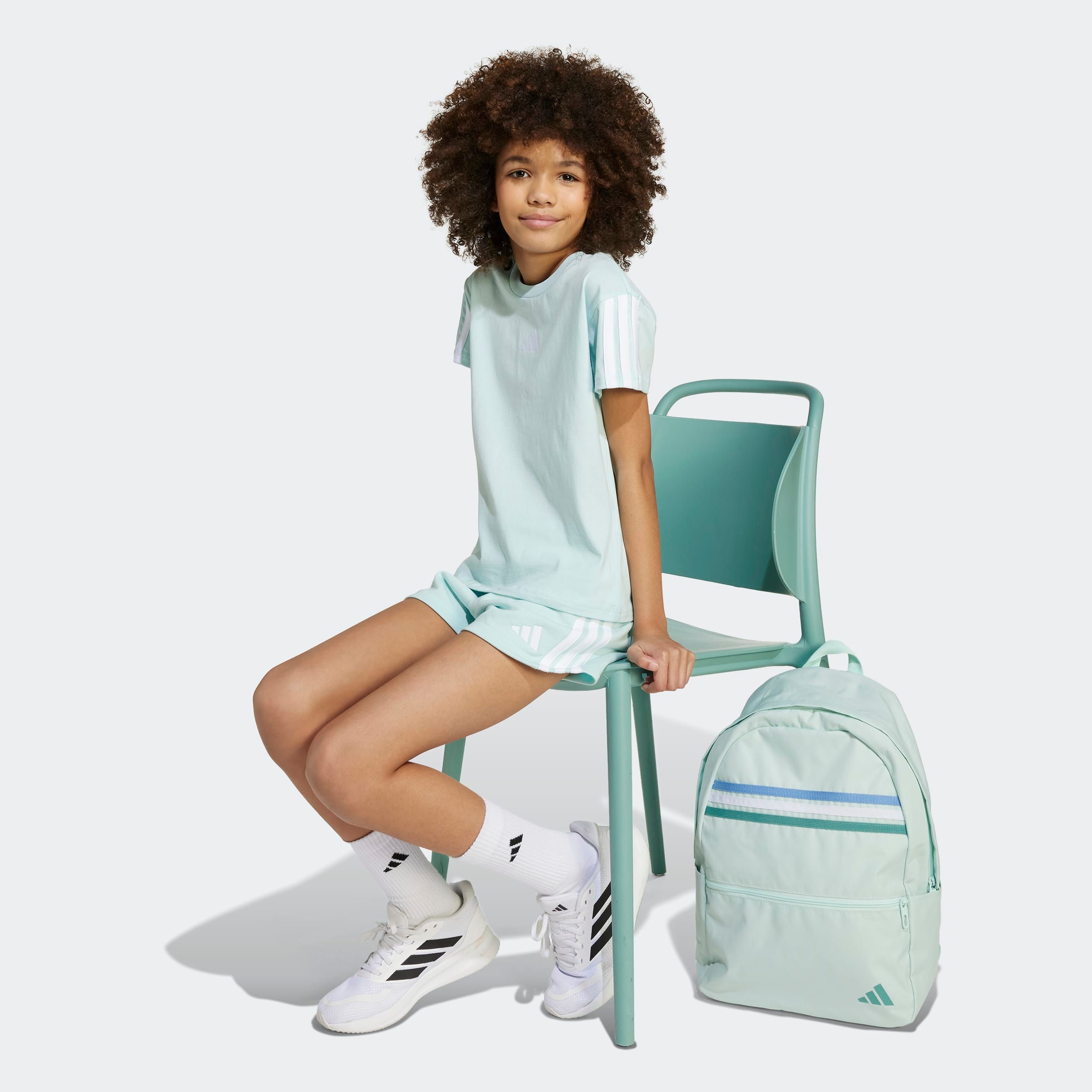 adidas Sportswear T-Shirt »JG 3S TEE 160« für Kinder, mit Rundhalsausschnitt, ohne Verschluss, aus Baumwolle