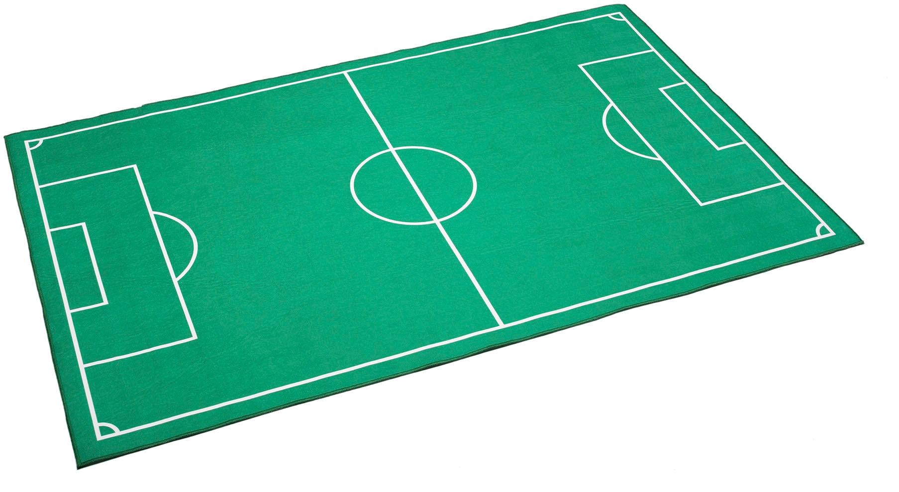 Böing Carpet Kinderteppich »Fußballfeld«, rechteckig, Spiel-Teppich, bedruckt, waschbar, Kinderzimmer