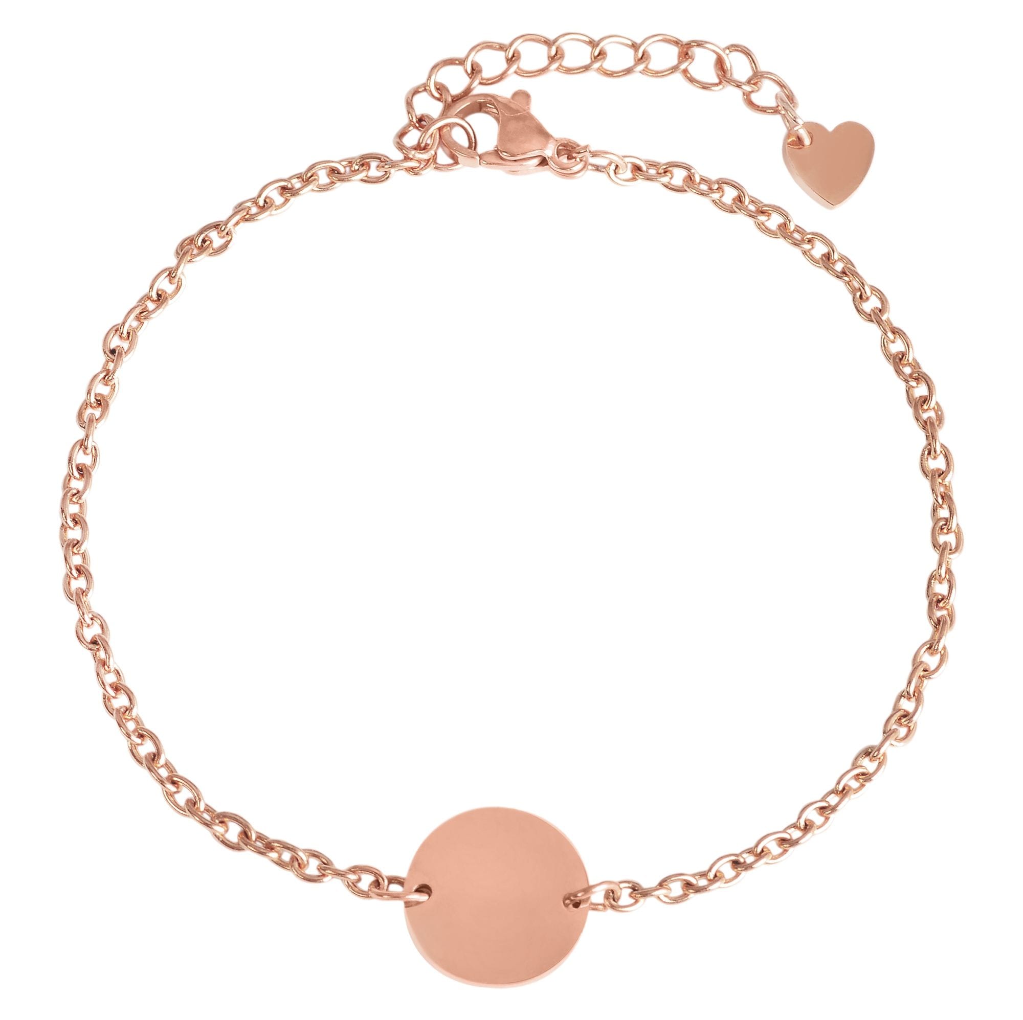 Adelia´s Armband »Damen Armband aus Edelstahl 17 cm«