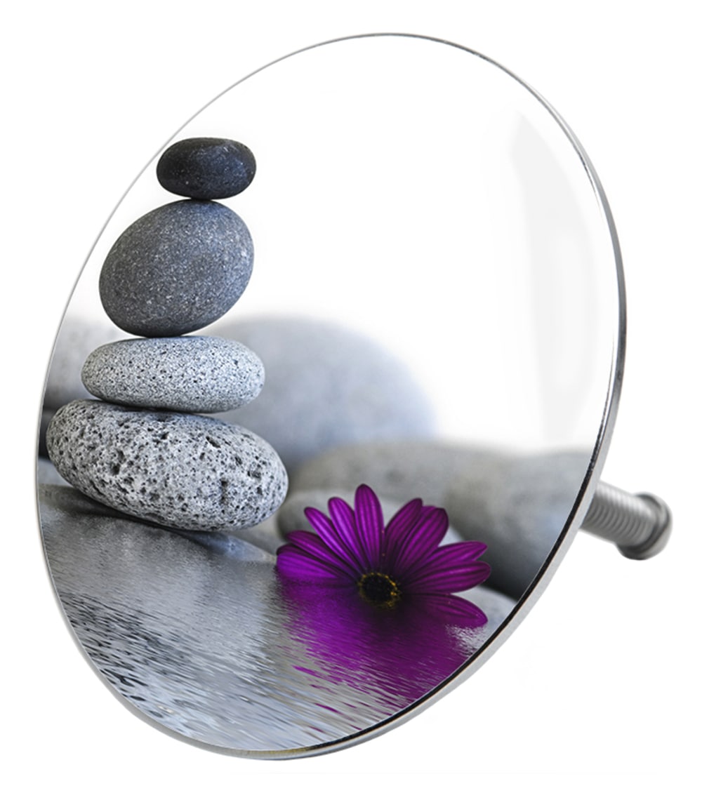 Sanilo Badaccessoire-Set »Energy Stones« WC-Sitz, Badteppich, Stöpsel, Seifenspender und WC-Bürste