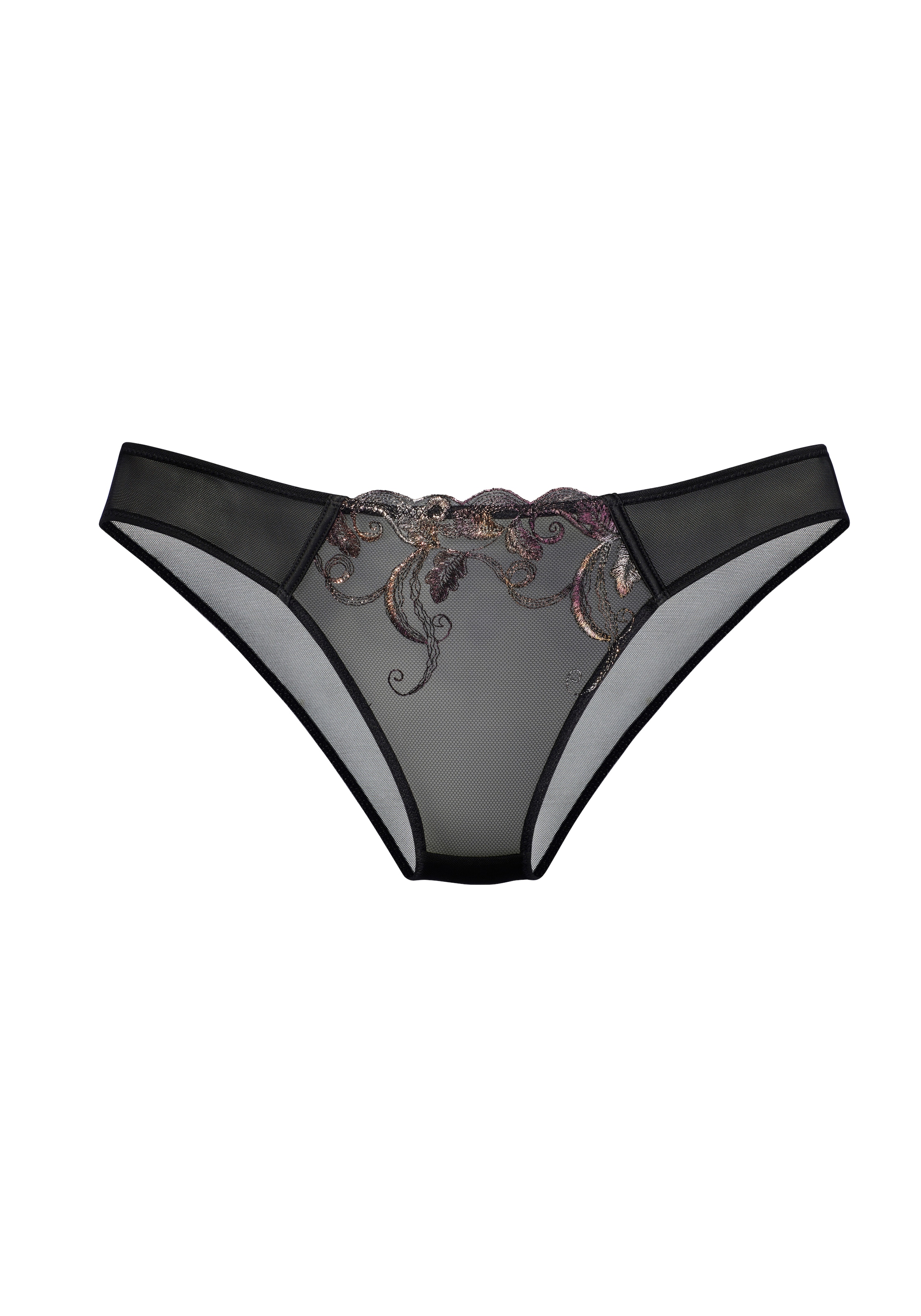 LASCANA Tanga mit besonderer Stickerei & verführerischem Cut-Out, sexy Dessous