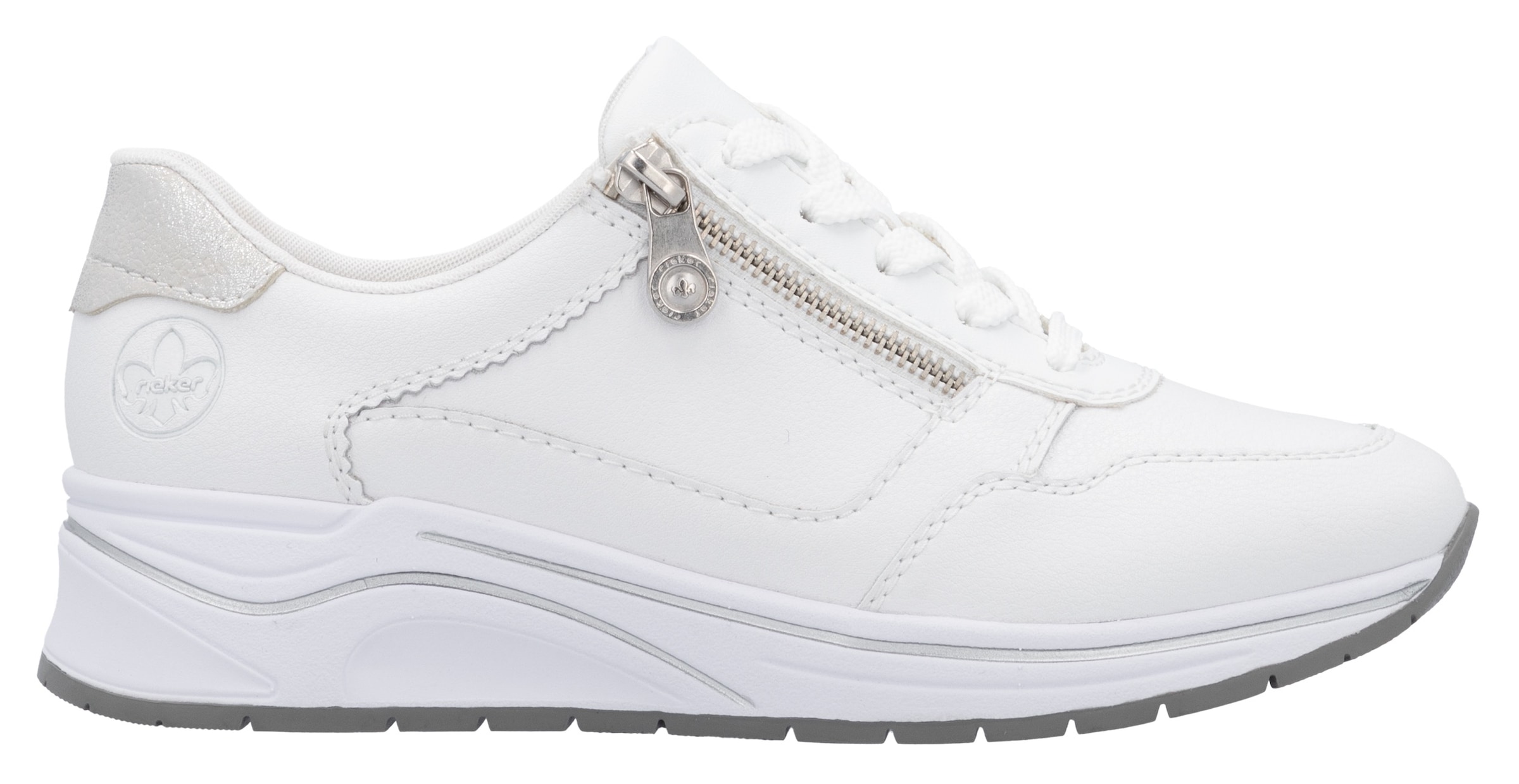 Rieker Keilsneaker, Halbschuh, Schnürschuh, Freizeitschuh mit Soft-Einlage
