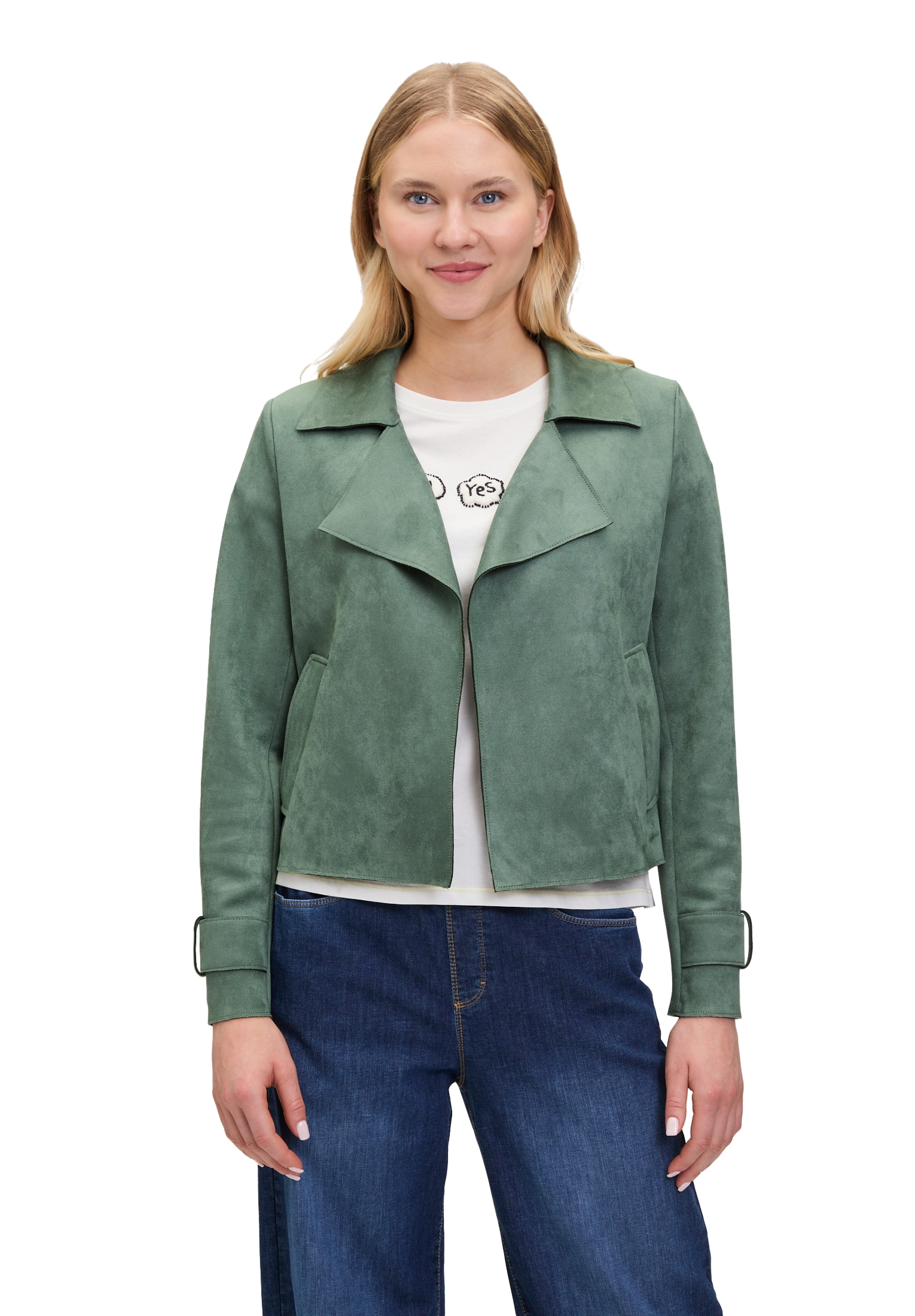 Cartoon Jackenblazer »Casual-Jacke mit Taschen«