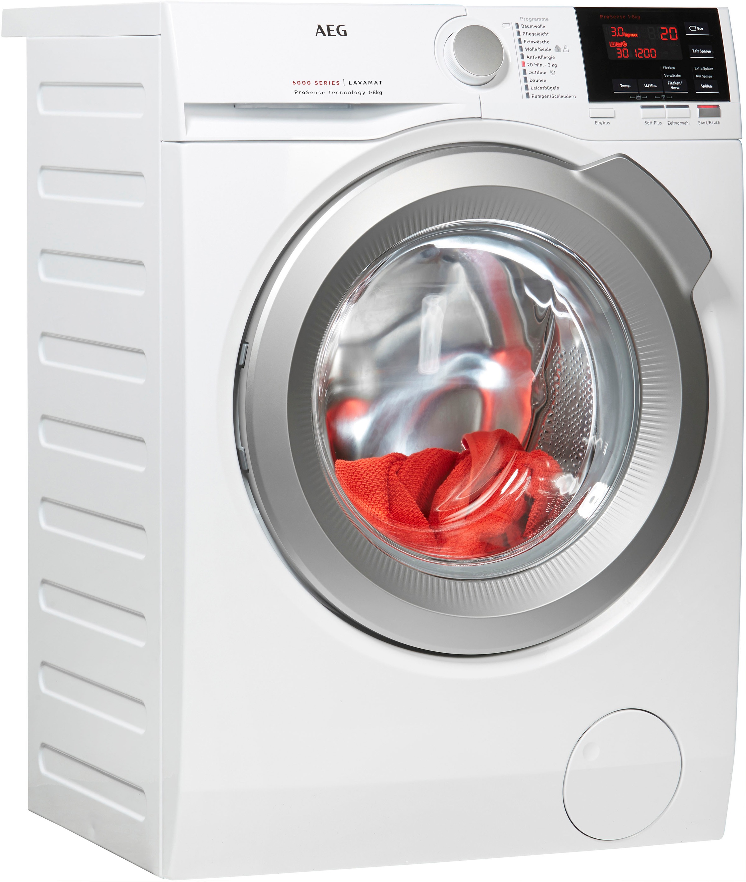 AEG Waschmaschine »L6FBA68«, 6000, L6FBA68, ProSense - Mengenautomatik
