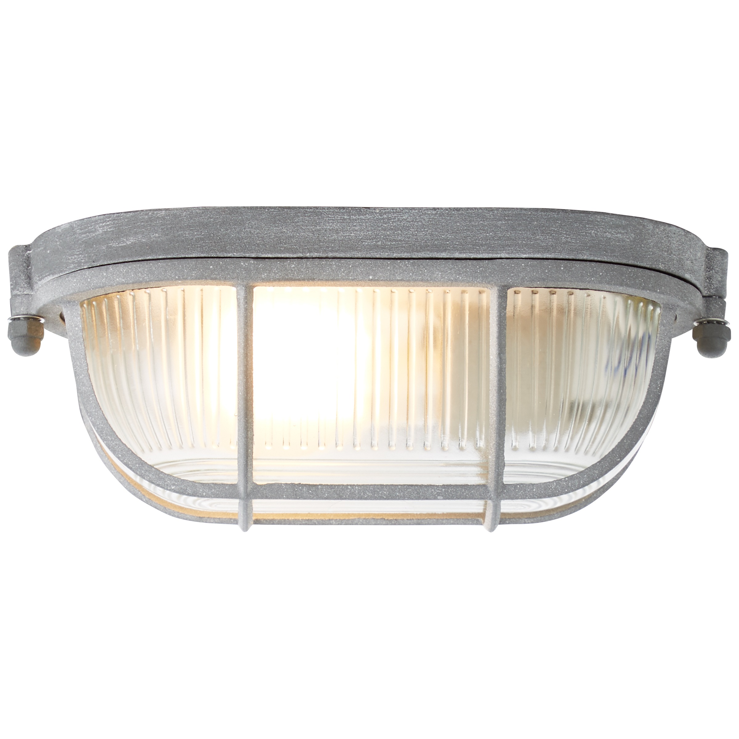 Brilliant Leuchten Bobbi Wand- und Deckenleuchte 28cm grau Beton