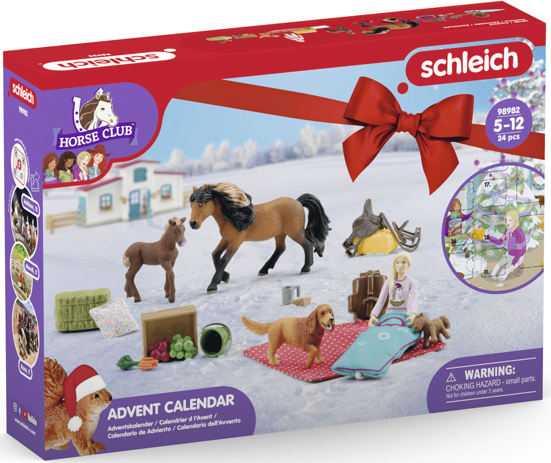 Adventskalender »Spielzeug, HORSE CLUB«, ab 5 Jahren