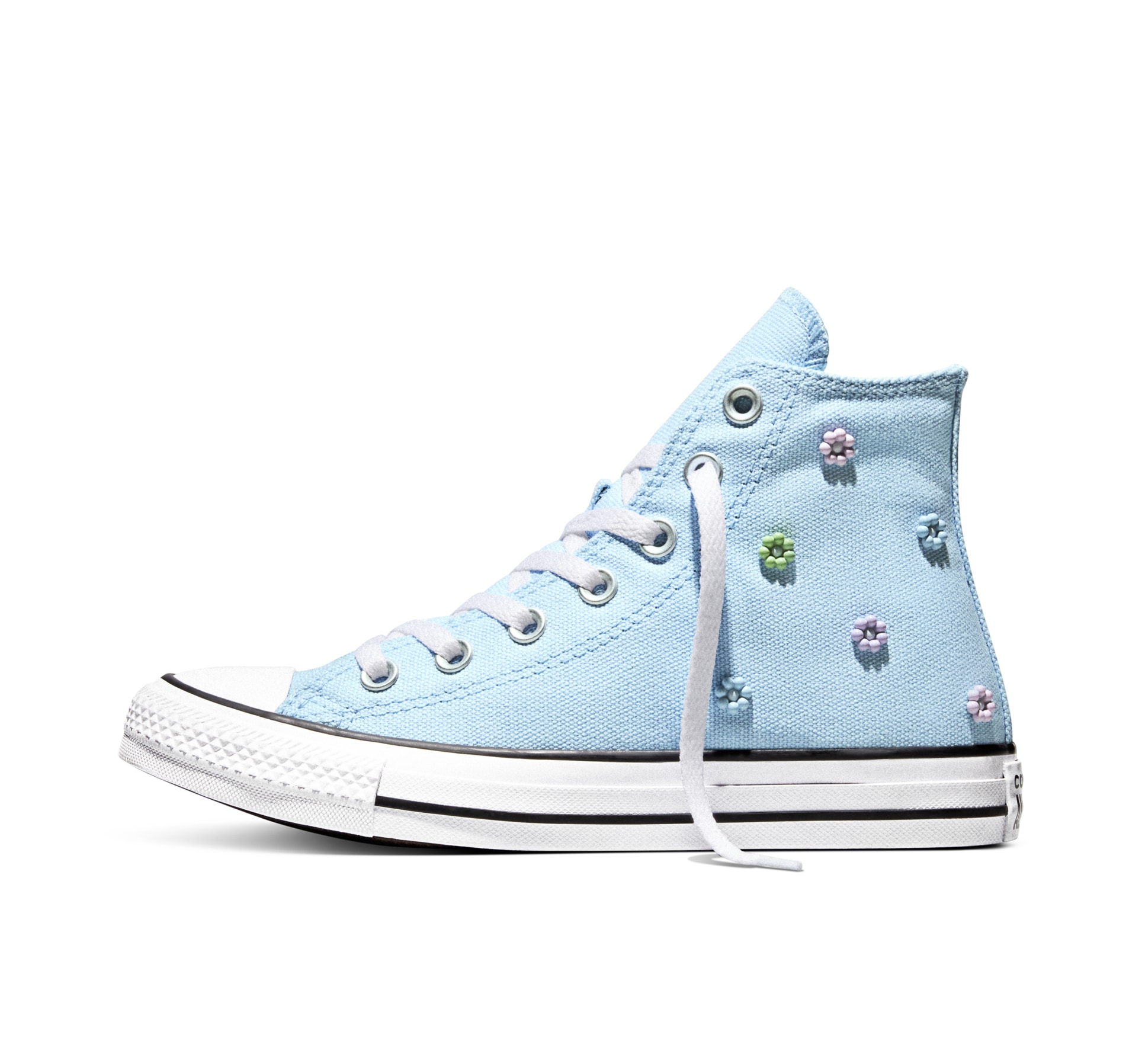 Converse Sneaker »CHUCK TAYLOR ALL STAR STUDDED FLORAL«  für Erwachsene, mit profiliertem Laufsohlenprofil, mit Schnürung
