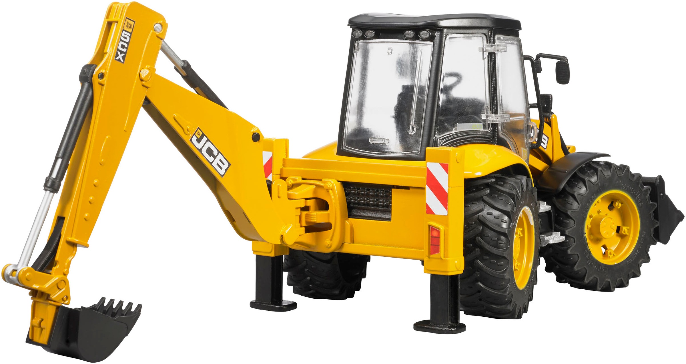 Bruder® Spielzeug-Bagger »JCB 5CX eco Baggerlader 41 cm (02454)« Made in Europe