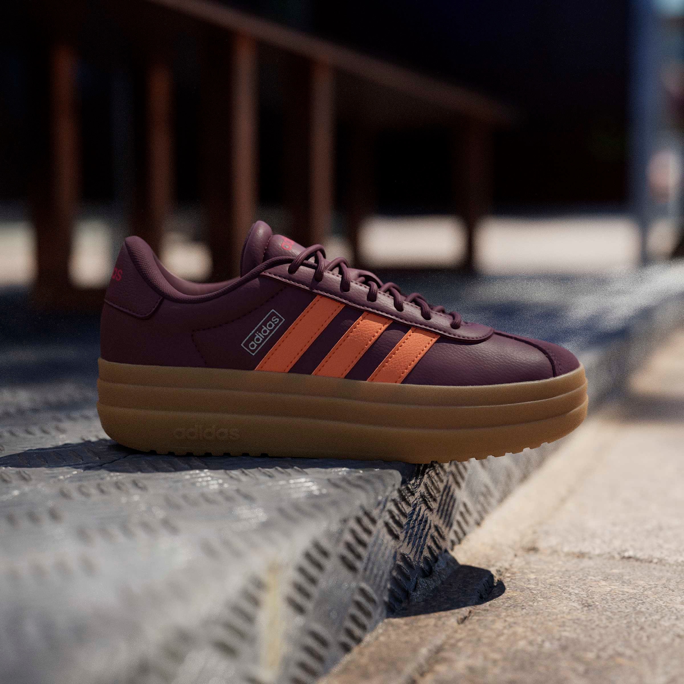 adidas Sportswear Plateausneaker »VL COURT BOLD«  inspiriert vom Design des adidas gazelle bold