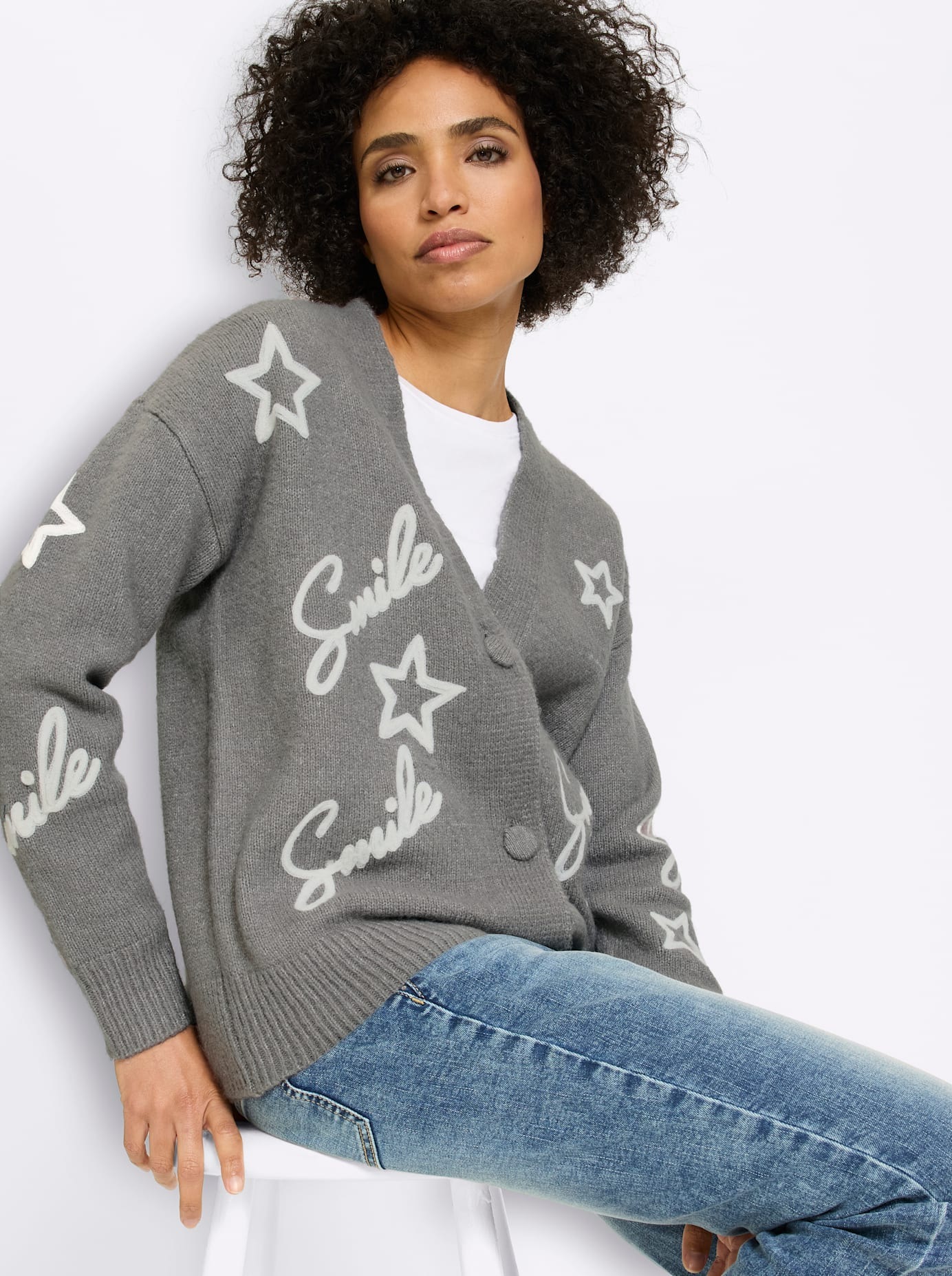 heine Strickjacke