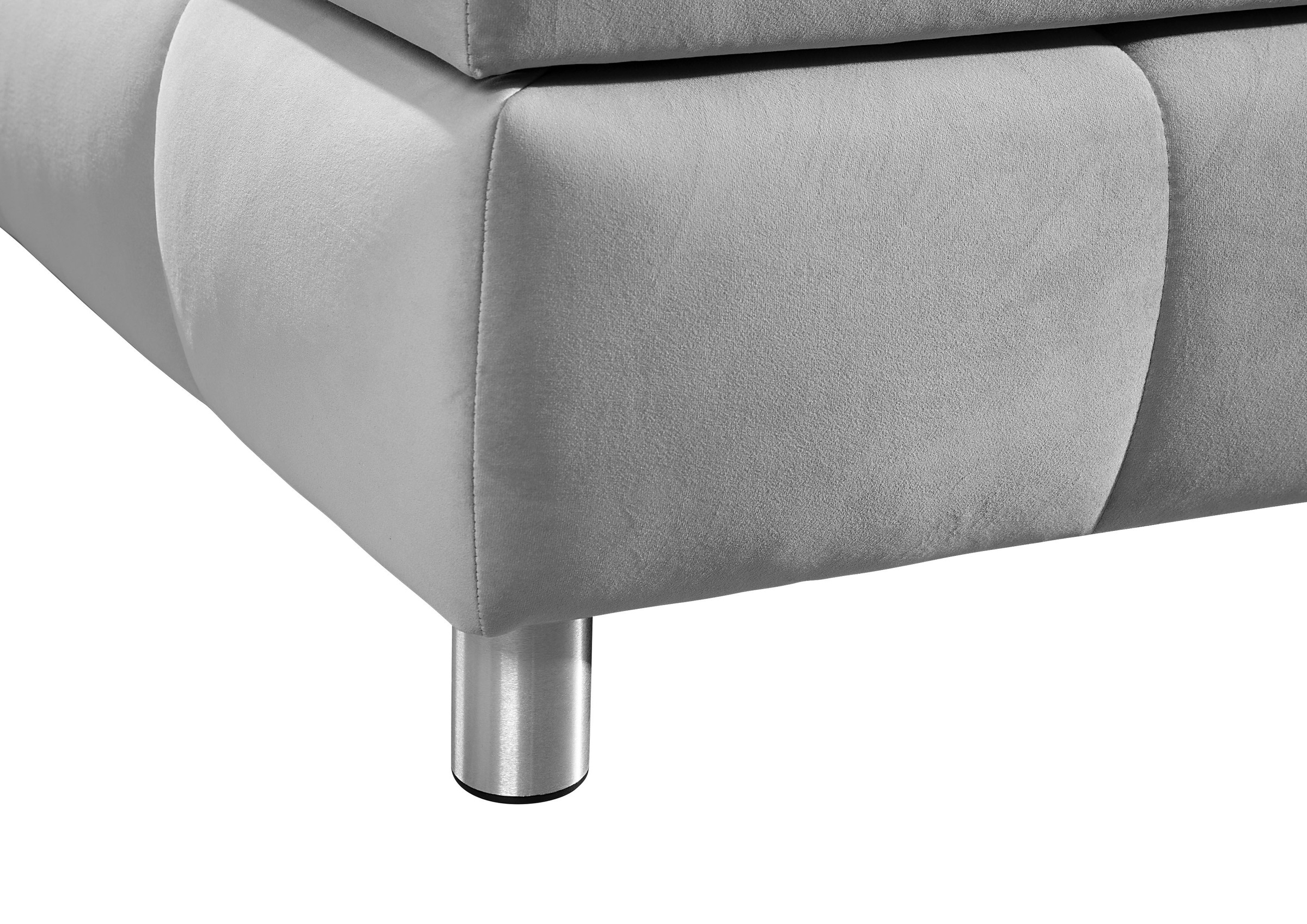 andas Boxspringbett »Salo«, Ohne Kopfteil, inkl. Topper, auch in Überlänge 220 cm