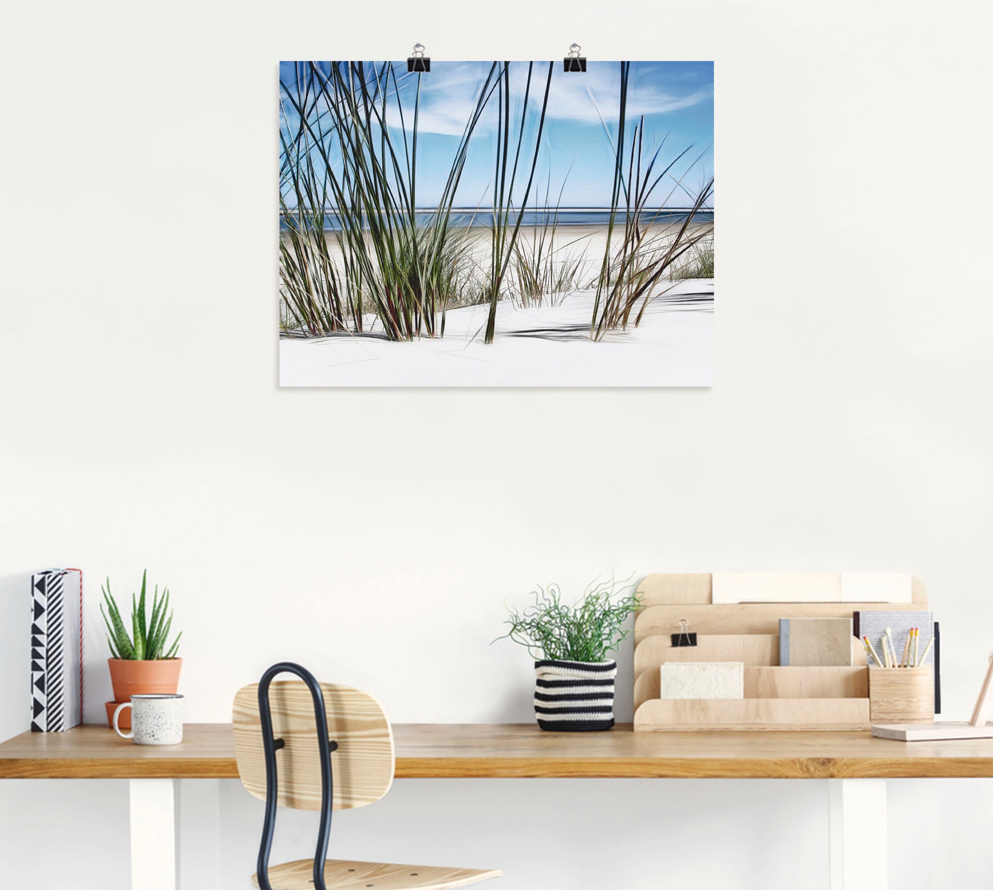 Artland Wandbild »Düne«, Strand, (1 St.), als Leinwandbild, Poster, Wandaufkleber in verschied. Größen