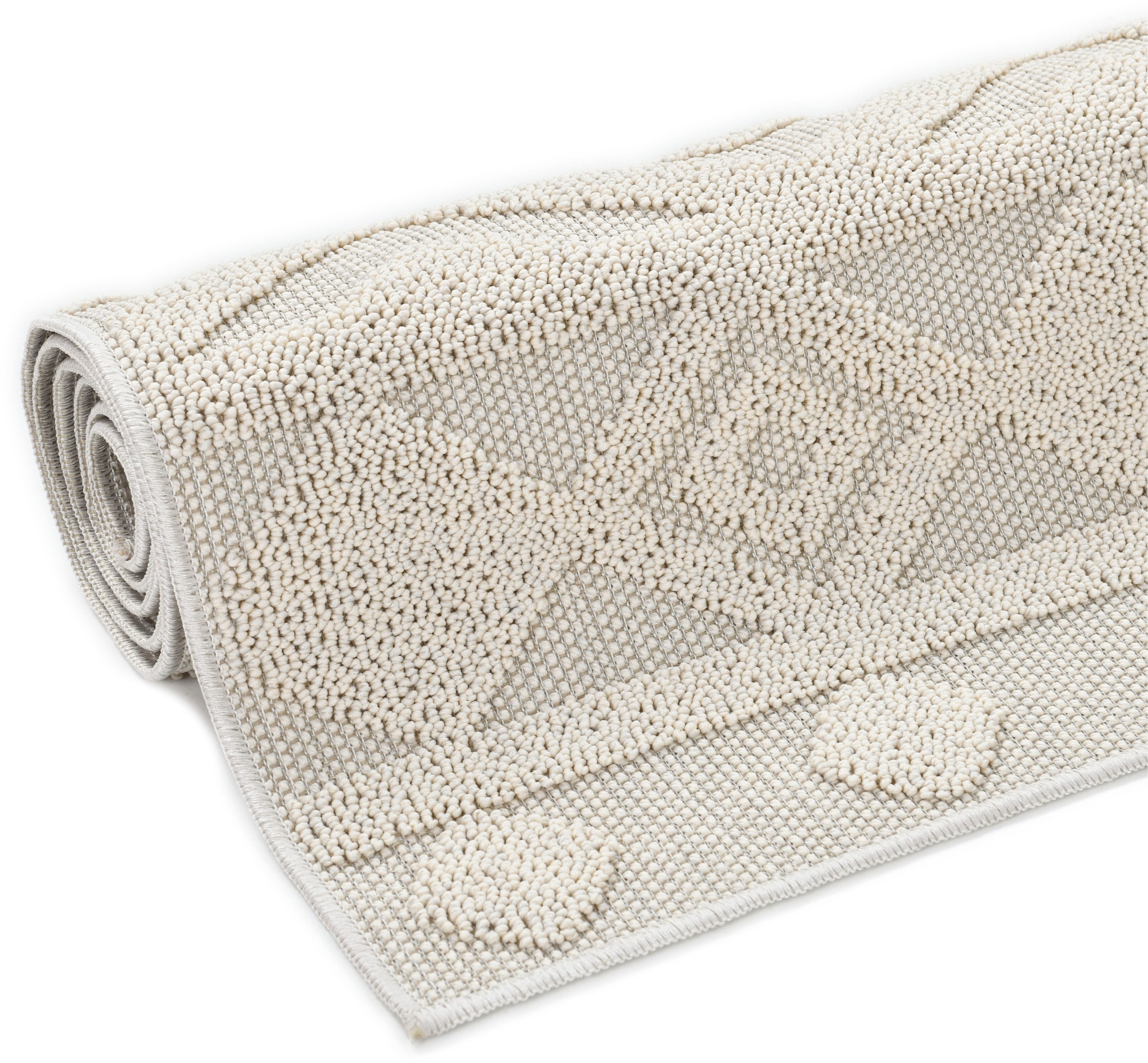 LeGer Home by Lena Gercke Teppich »Askja Outdoor«, rechteckig, 12 mm Höhe, Hoch-Tief Effekt, Teppich im Boho Stil, Outdoor geeignet, Camping