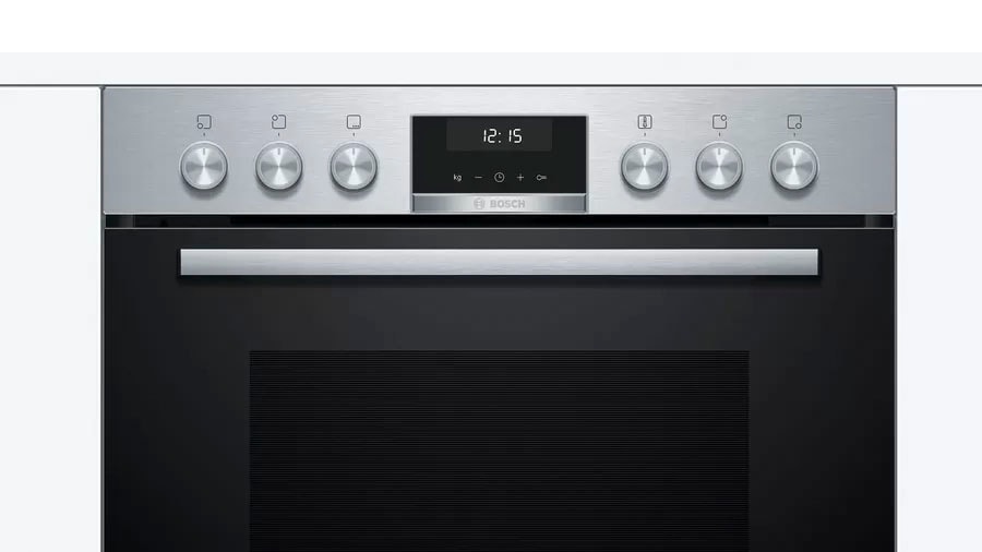 BOSCH Induktions Herd-Set »HEB517BS1«, mit Backwagen, Hydrolyse